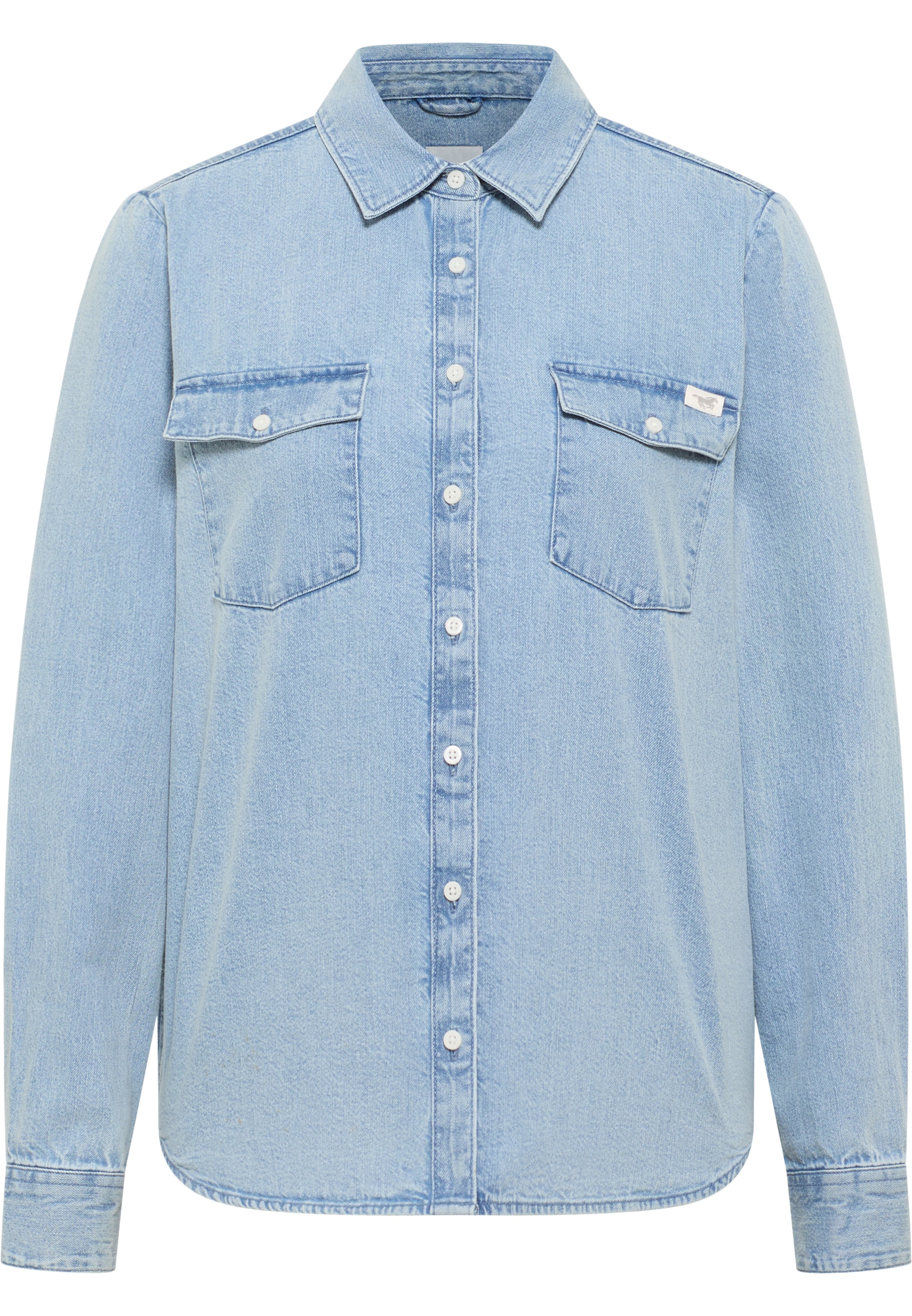 MUSTANG Hemdbluse »Damen Style Sedana Basic Shirt«