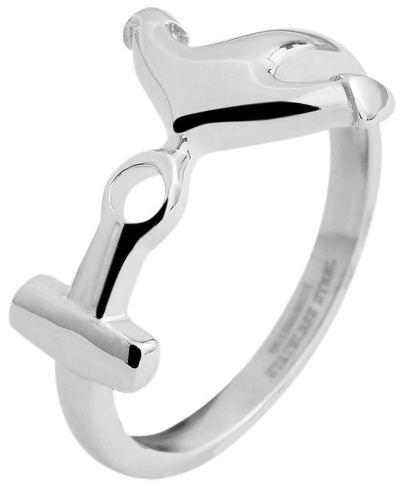 Adelia´s Fingerring »Damen Ring aus Edelstahl«