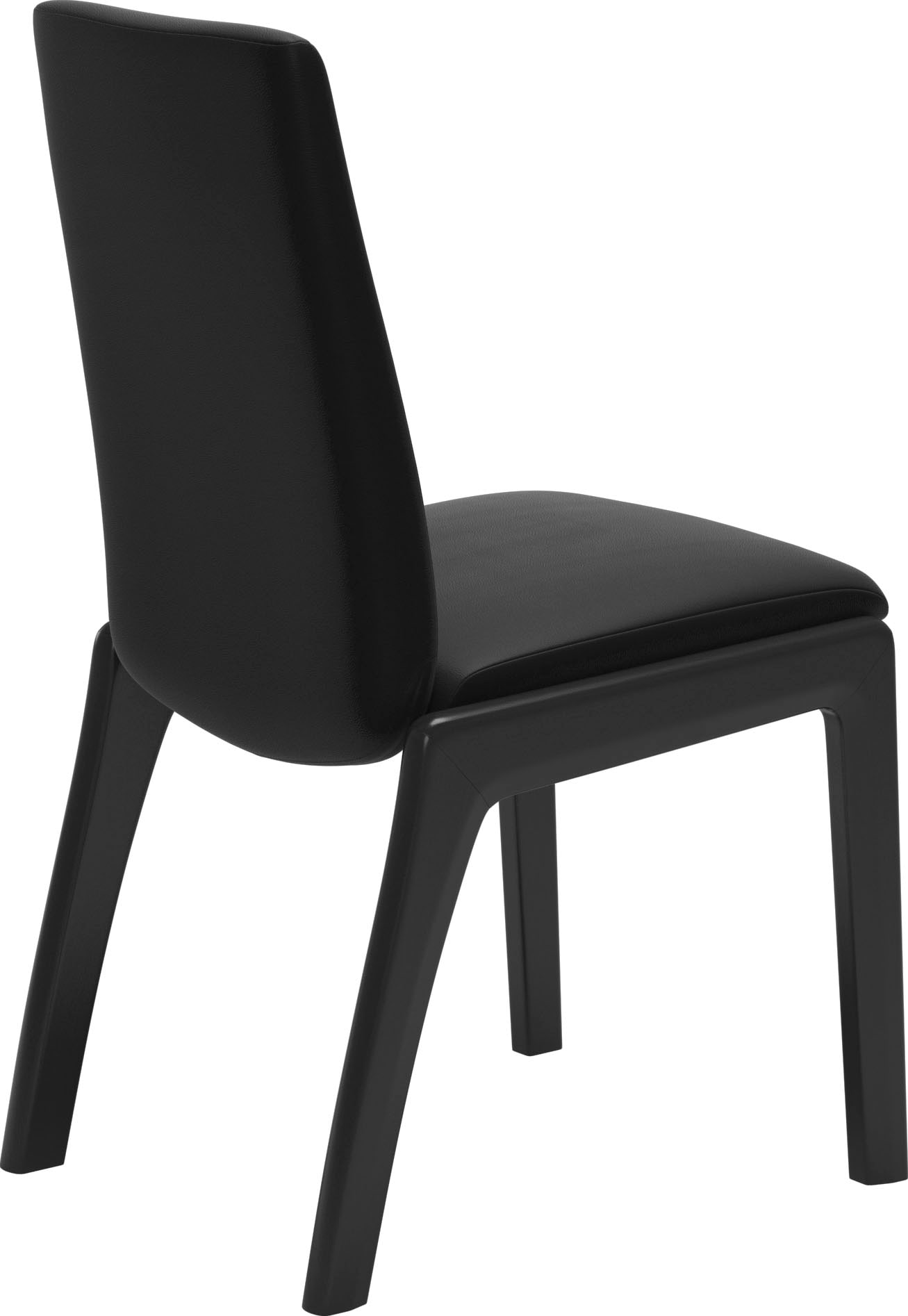 Stressless® Polsterstuhl »Laurel«, Leder PALOMA, Low Back, Größe M, mit abgerundeten Beinen in Schwarz