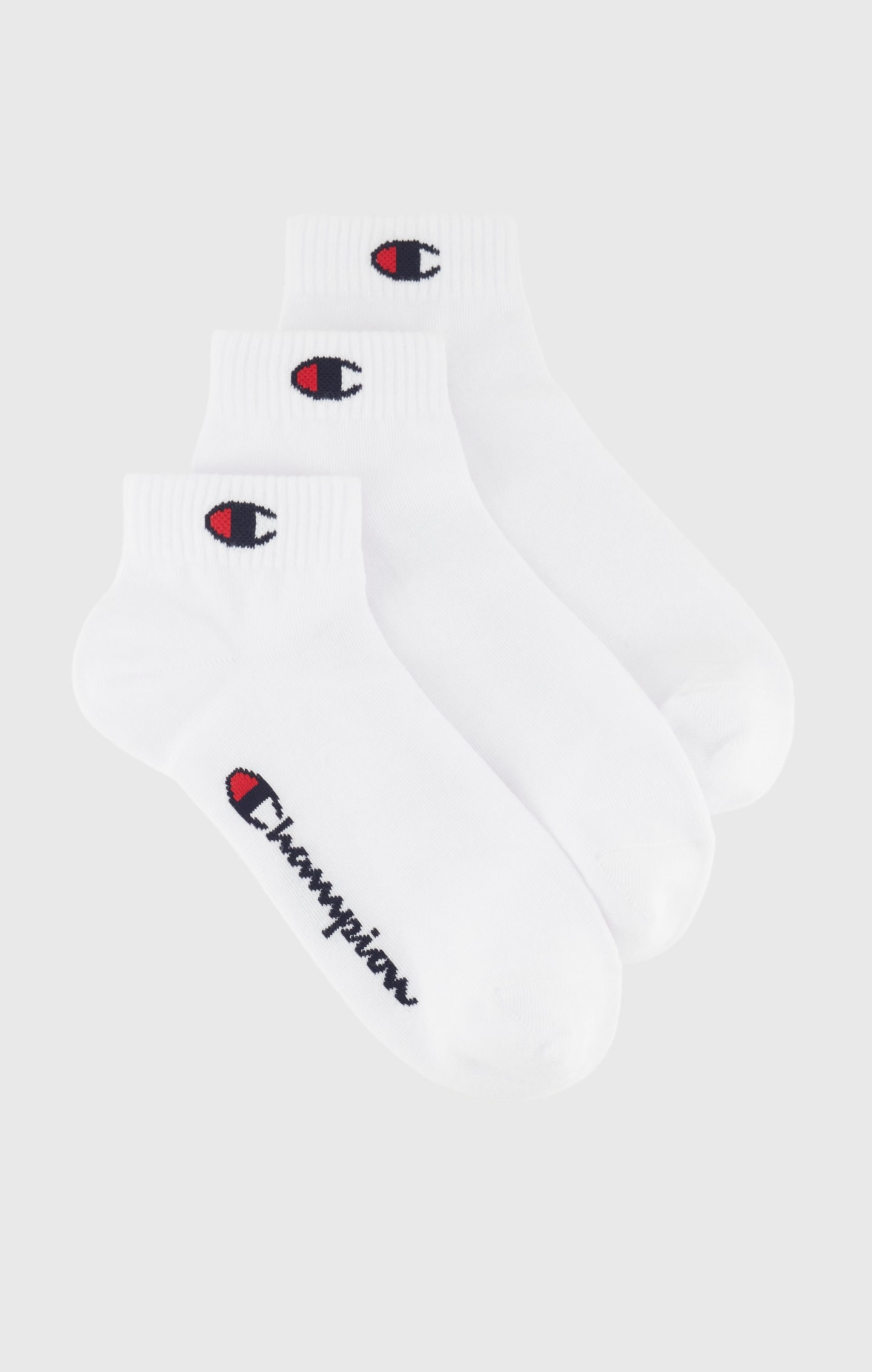 Champion Kurzsocken »3 Pack Quarter Socks« 3 Paar tlg. für sportive Aktivitäten, sportlicher Stil