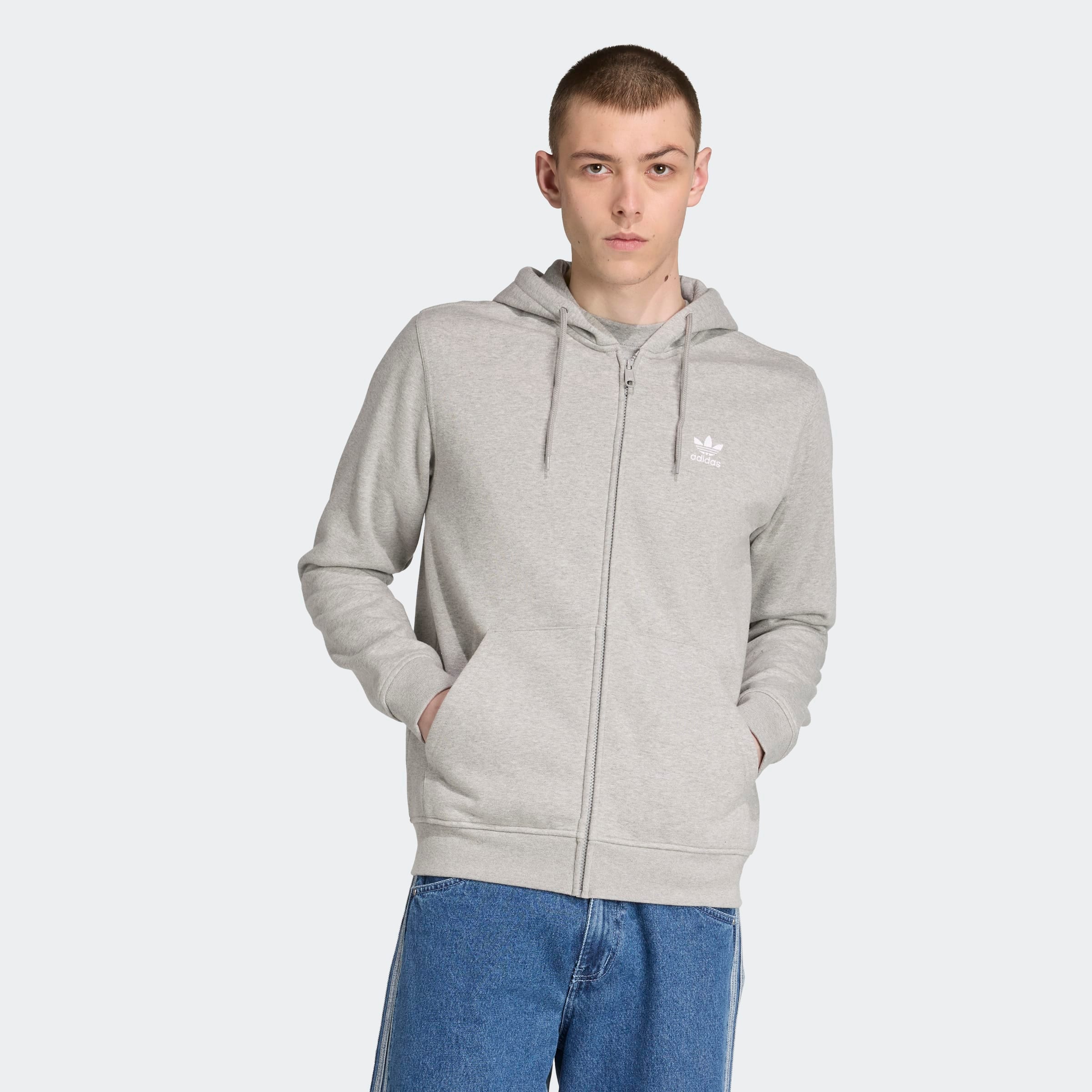 adidas Originals Kapuzensweatshirt »ESS FZ HD«, Full Zip Hoddie, Kapuzenpullover, Kapuzenjacke mit Reißverschluss