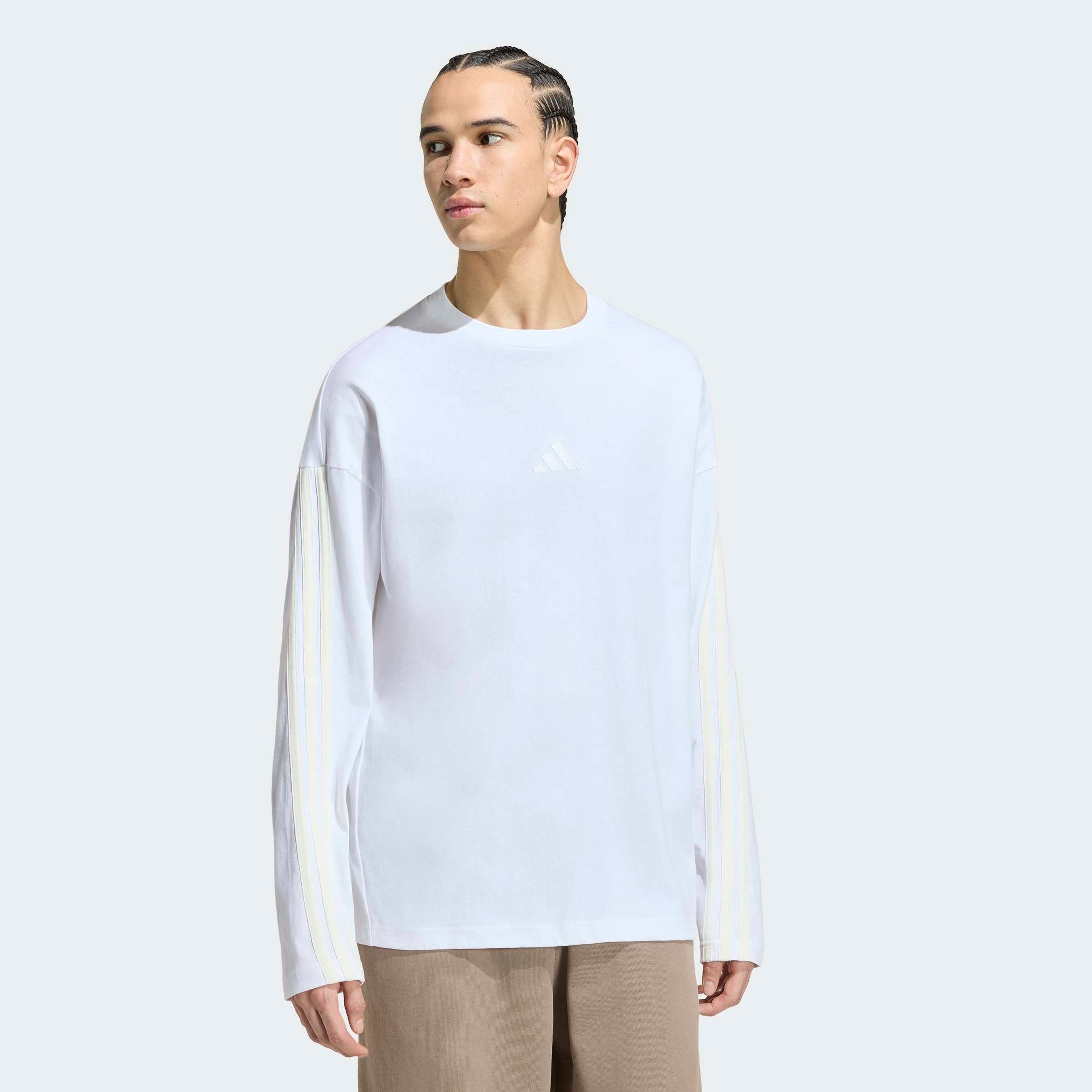 adidas Sportswear Langarmshirt »ADIDAS KIT 3-STREIFEN, LANGÄRMELIG«