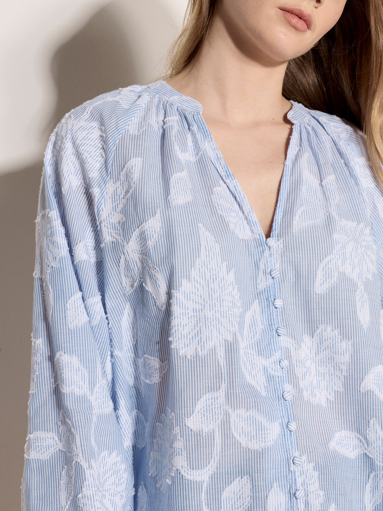 Apricot Klassische Bluse »Bluse« in Jacquardoptik