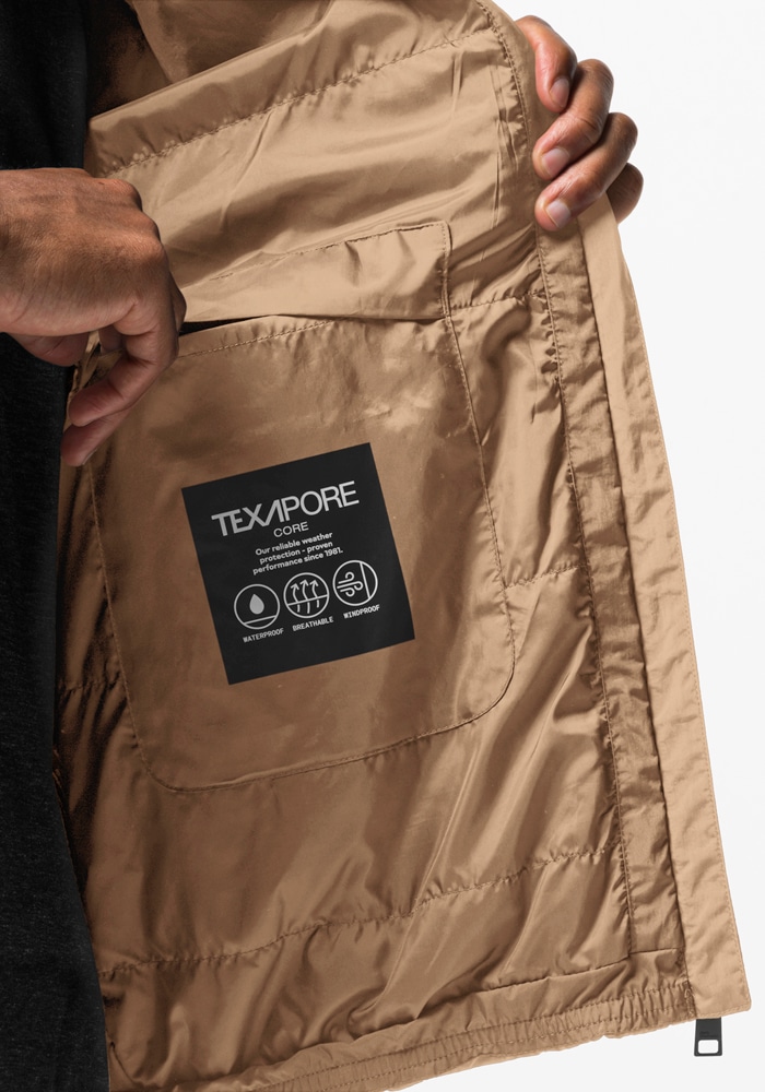 Jack Wolfskin Outdoorjacke »TEXTOR JKT M«, mit Kapuze