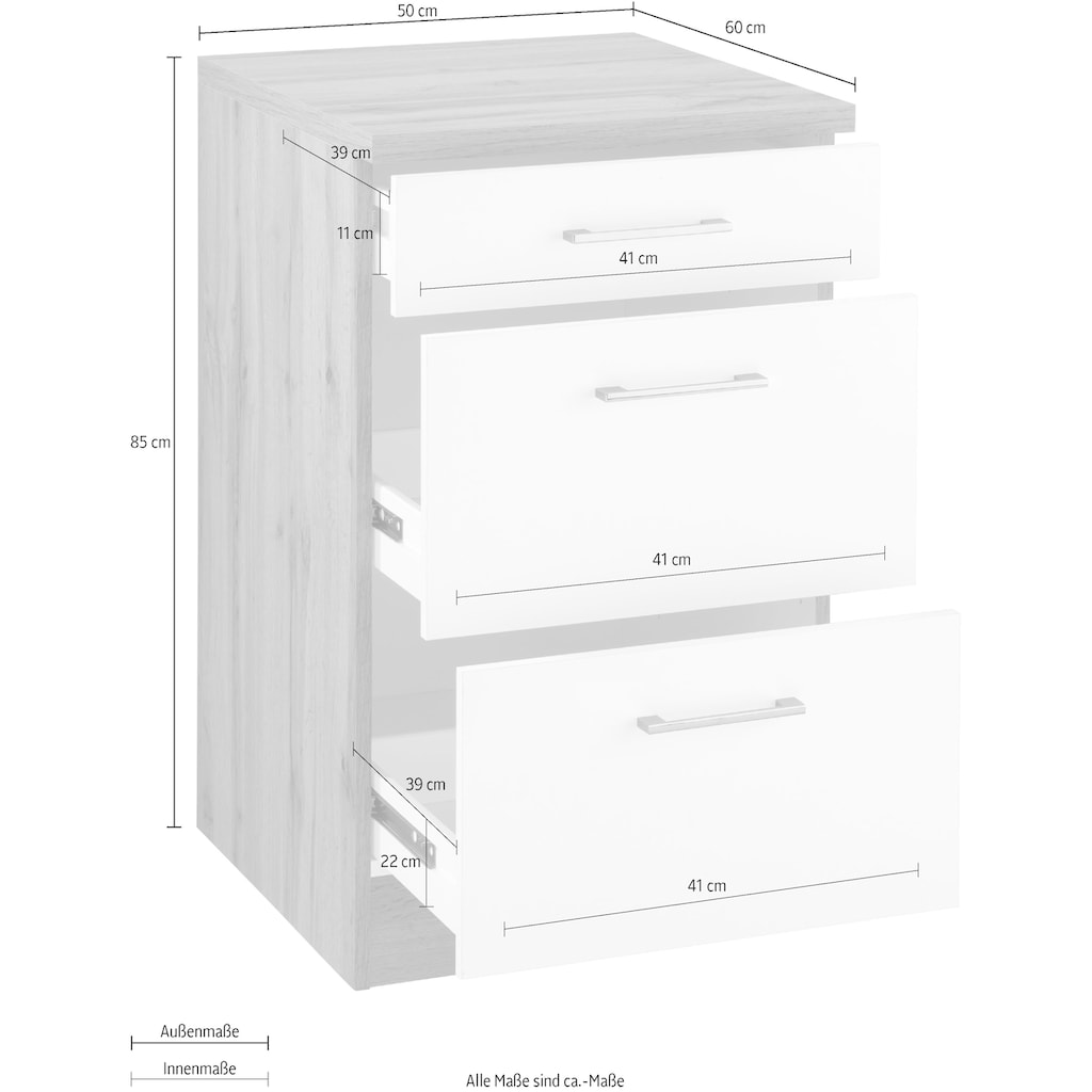 HELD MÖBEL Auszugsunterschrank »Colmar«