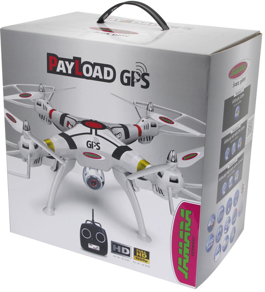 Jamara RC-Quadrocopter »Payload GPS Drone Altitude Coming Home«