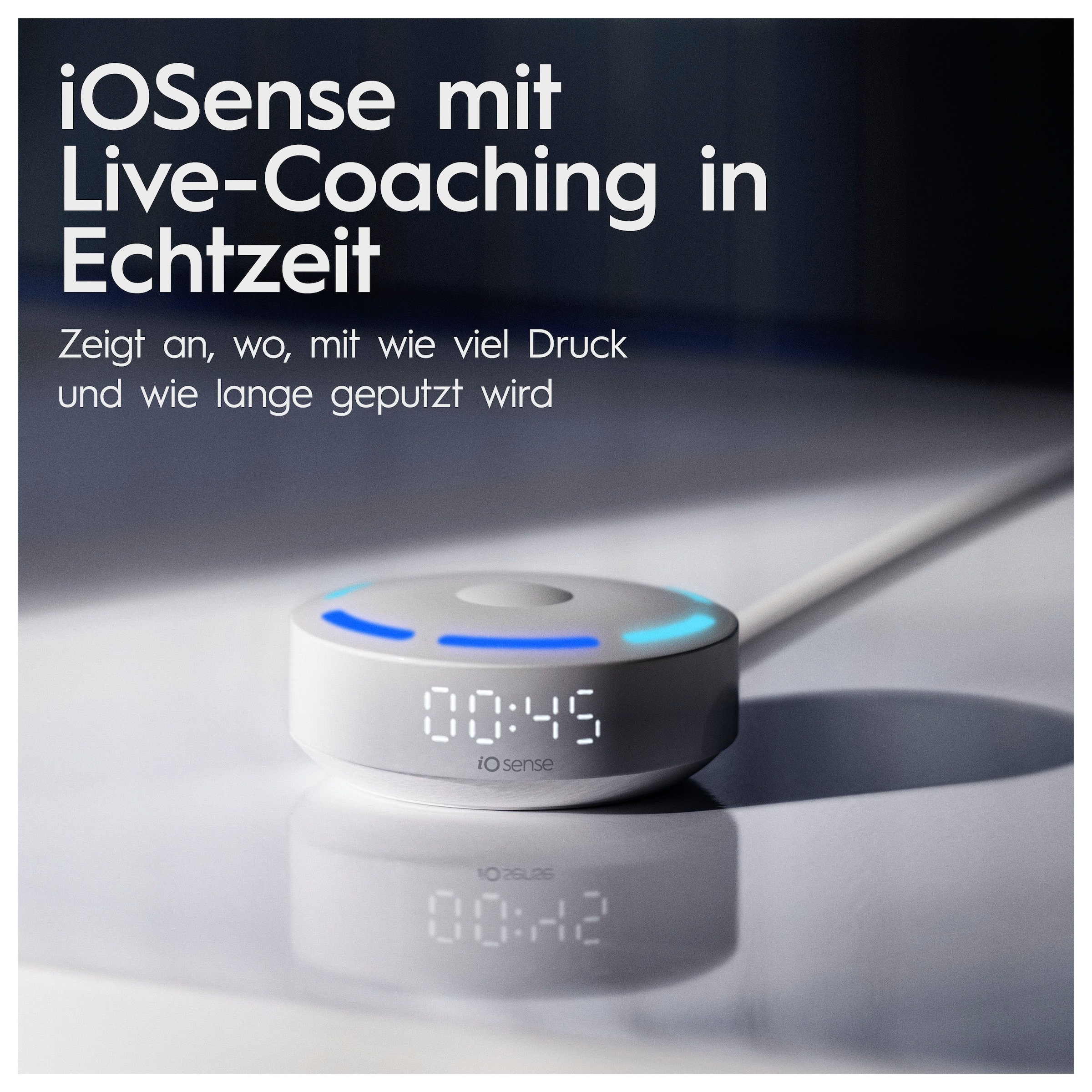 Oral-B Elektrische Zahnbürste »iO 10«, 5 St. Aufsteckbürsten, Magnet-Technologie, iOsense, 7 Putzmodi, Farbdisplay & Lade-Reiseetui