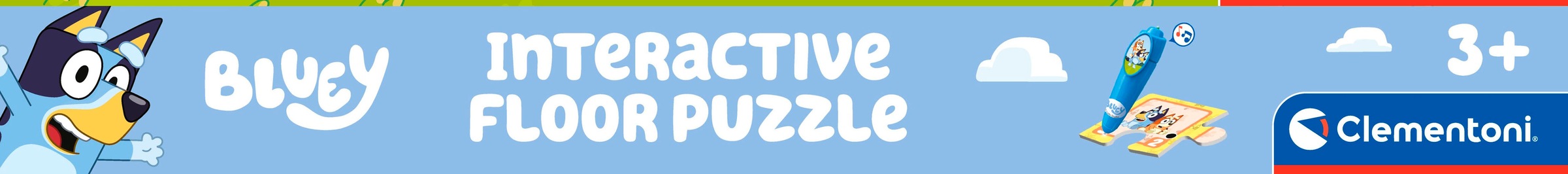 Clementoni® Puzzle »Quiz-Bodenpuzzle - Bluey« Made in Europe