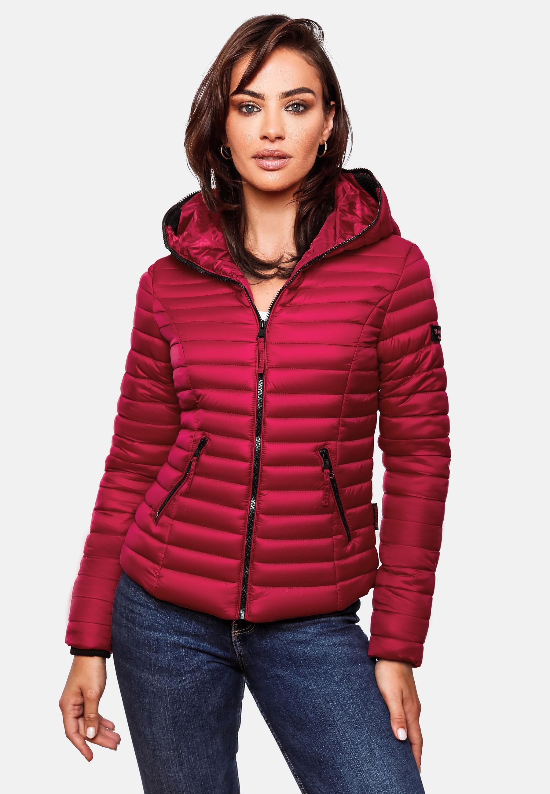 Navahoo Steppjacke »Übergangsjacke Kimuk«, mit Kapuze, leichte Übergangsjacke mit Kapuze