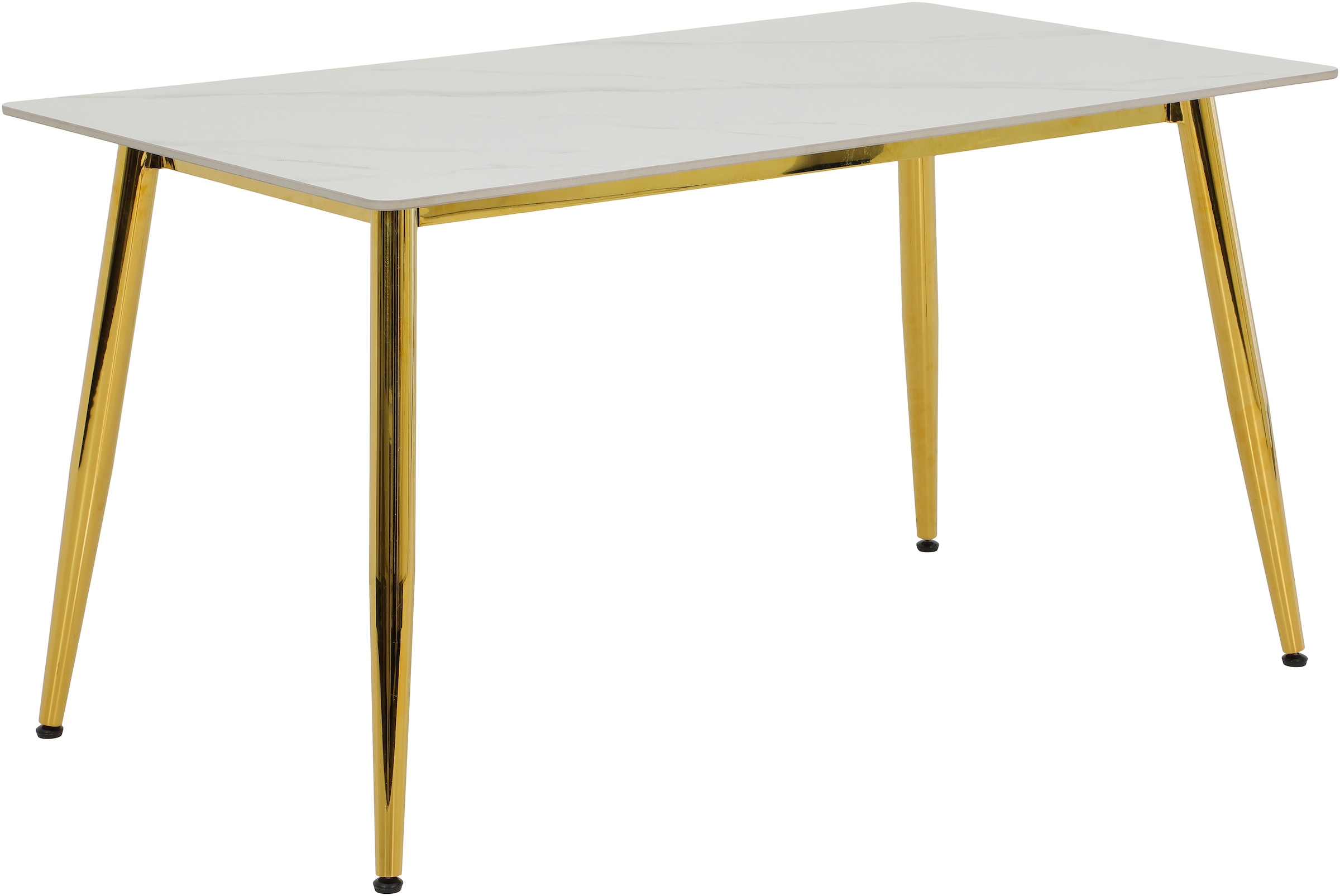 HELA Esstisch »XENIA«, Esstisch, 140 cm Breite, Sinterd Stone, Steinplatte