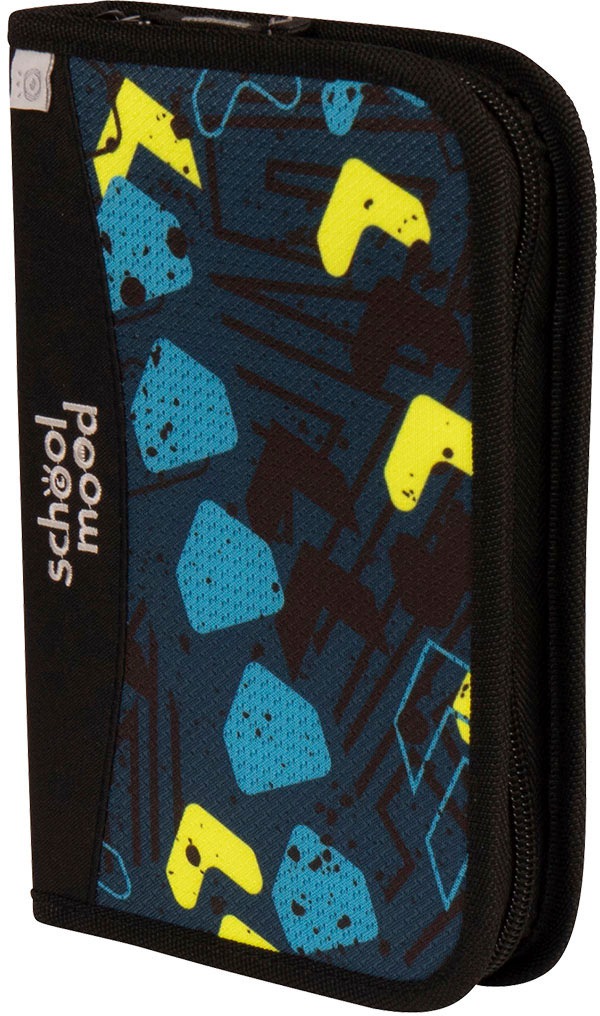 SCHOOL-MOOD® Schulranzen »Timeless, Elias (Rennwagen)«, retroreflektierende Flächen, mit LED-Patchy; aus recyceltem Material