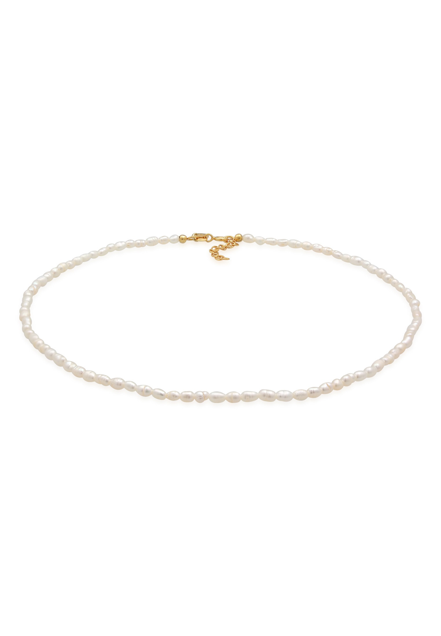 Choker »Halskette Choker Süßwasserperlen Klassik 925 Silber«