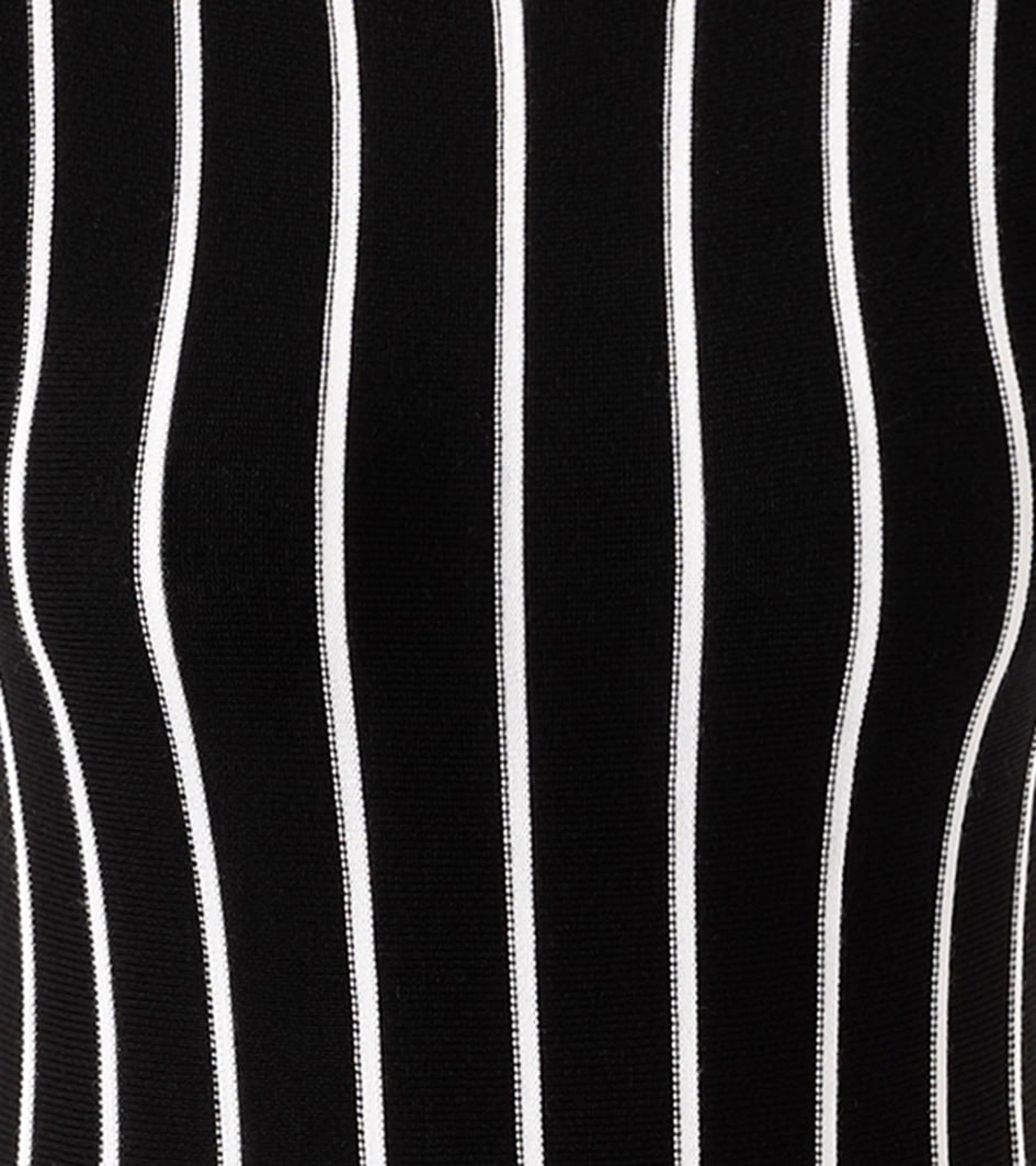 Aniston SELECTED Strickkleid mit trendigen, strukturierten Streifen - NEUE KOLLEKTION