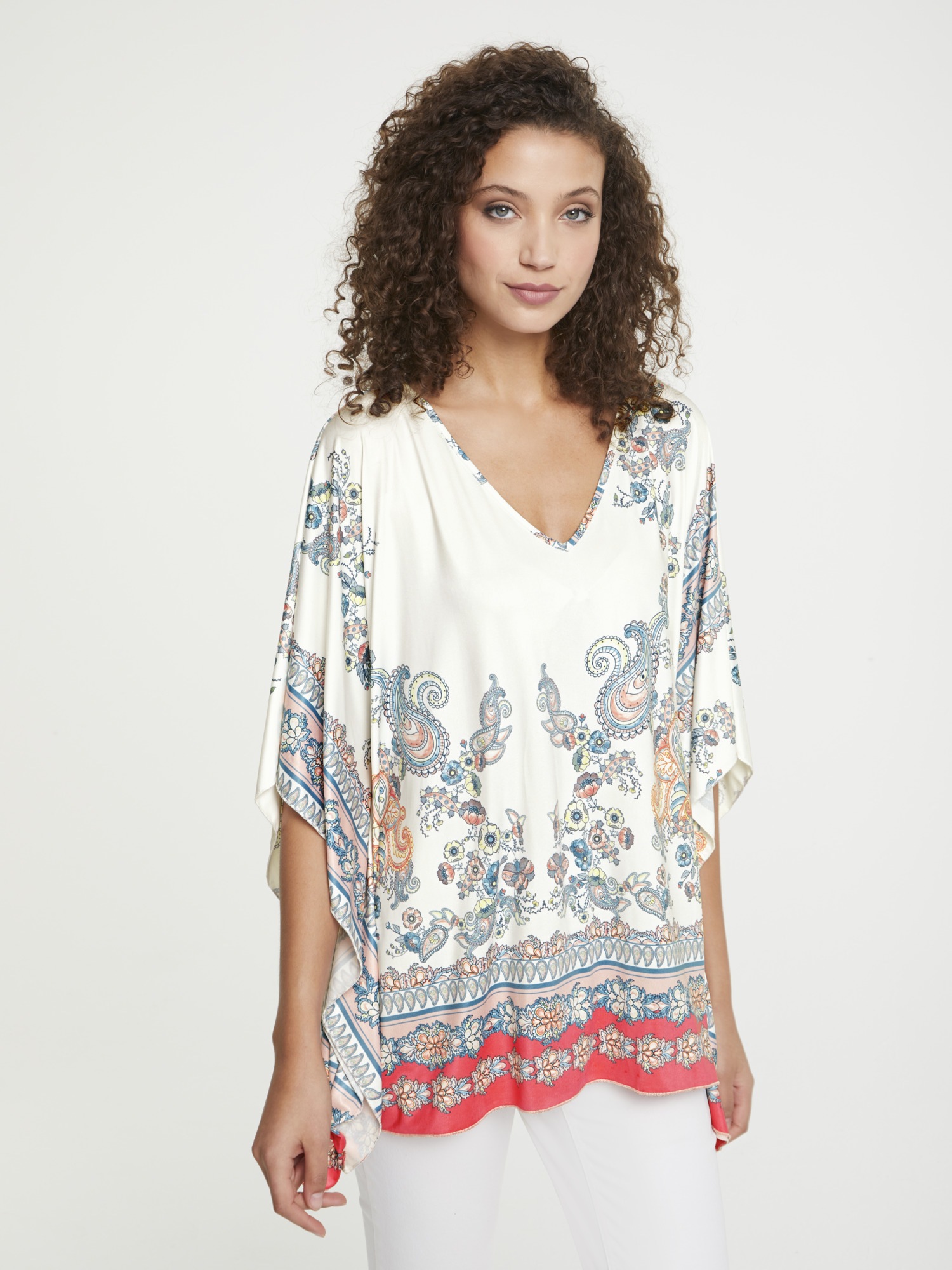 Druckshirt edel schimmernd