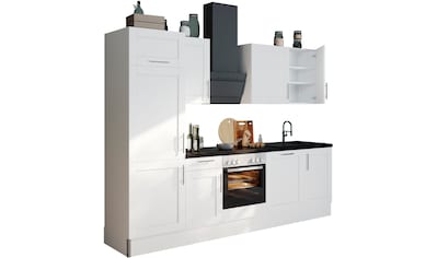 OPTIFIT Küche »Ahus«, 280 cm breit, ohne E-Geräte, MDF Fronten, Soft Close Funktion kaufen