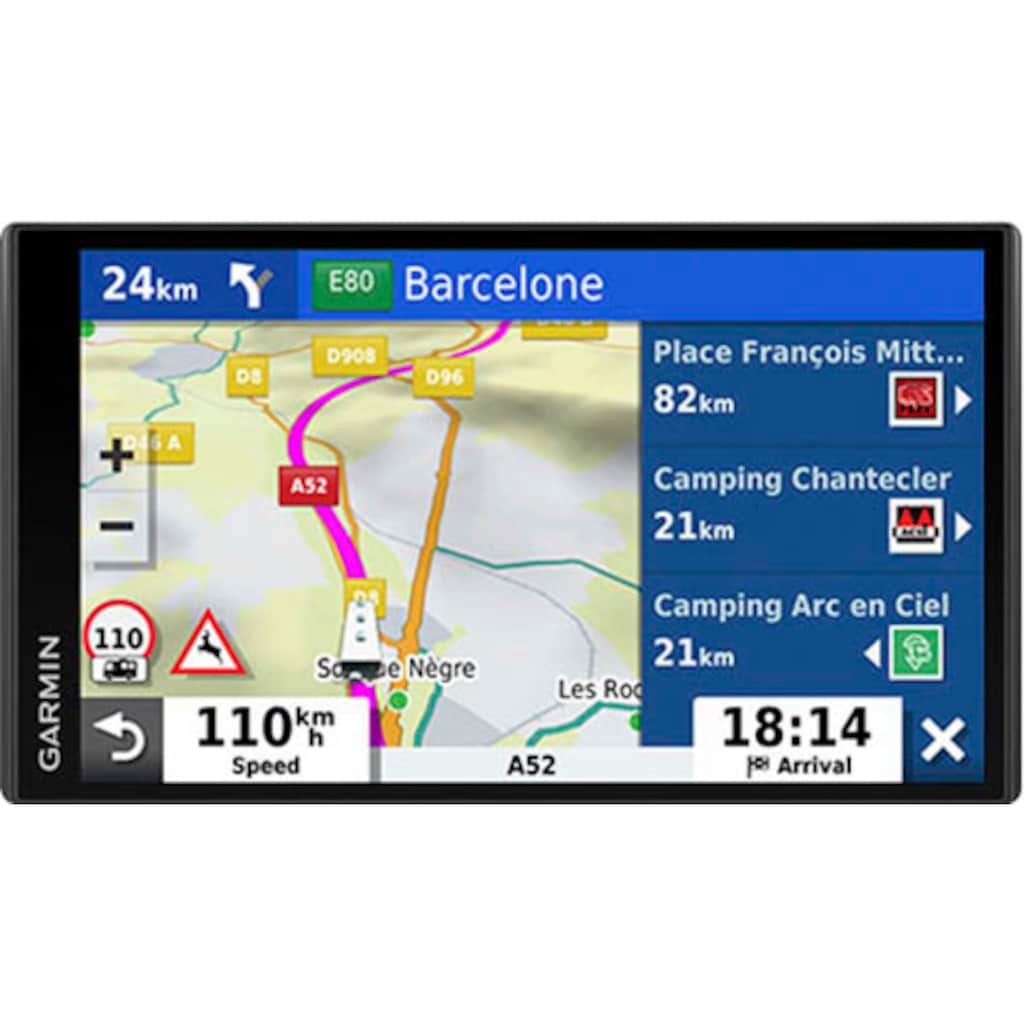 Garmin Navigationsgerät »Camper 780 LMT-D EU Camper-«, (inklusive lebenslanger Kartenupdates)