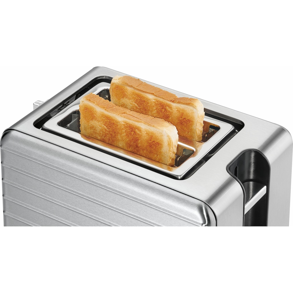 ProfiCook Toaster »PC-TAZ 1110«, 2 kurze Schlitze, für 2 Scheiben, 1050 W