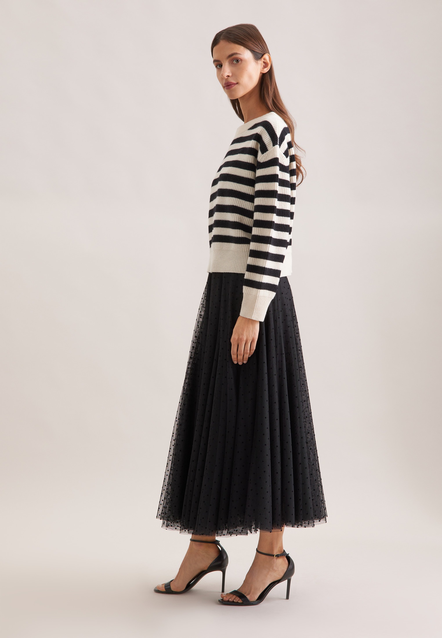 seidensticker Strickpullover 1/1 Gestreift