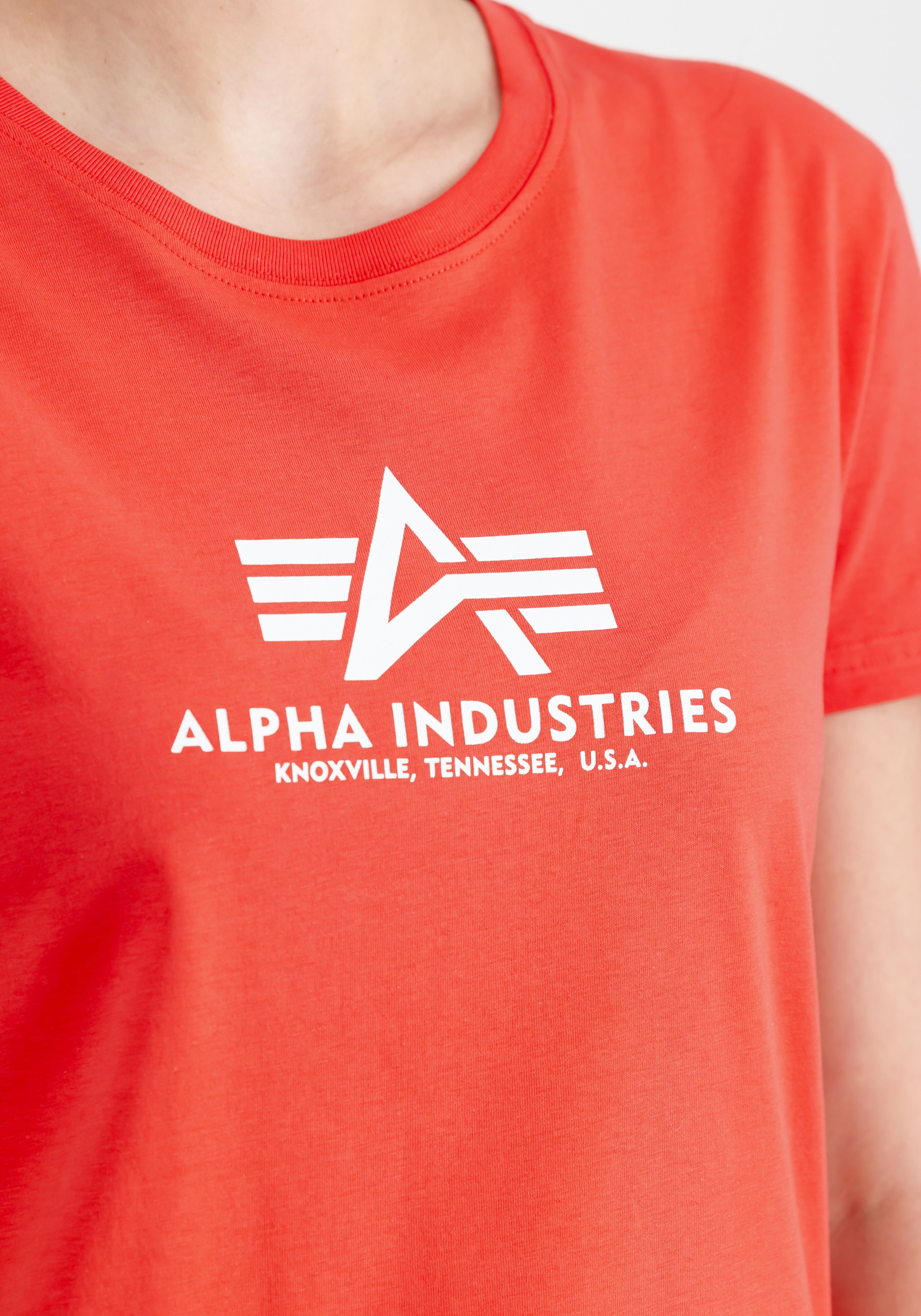Alpha Industries T-Shirt »Alpha Industries Women - T-Shirts New Basic T Women«