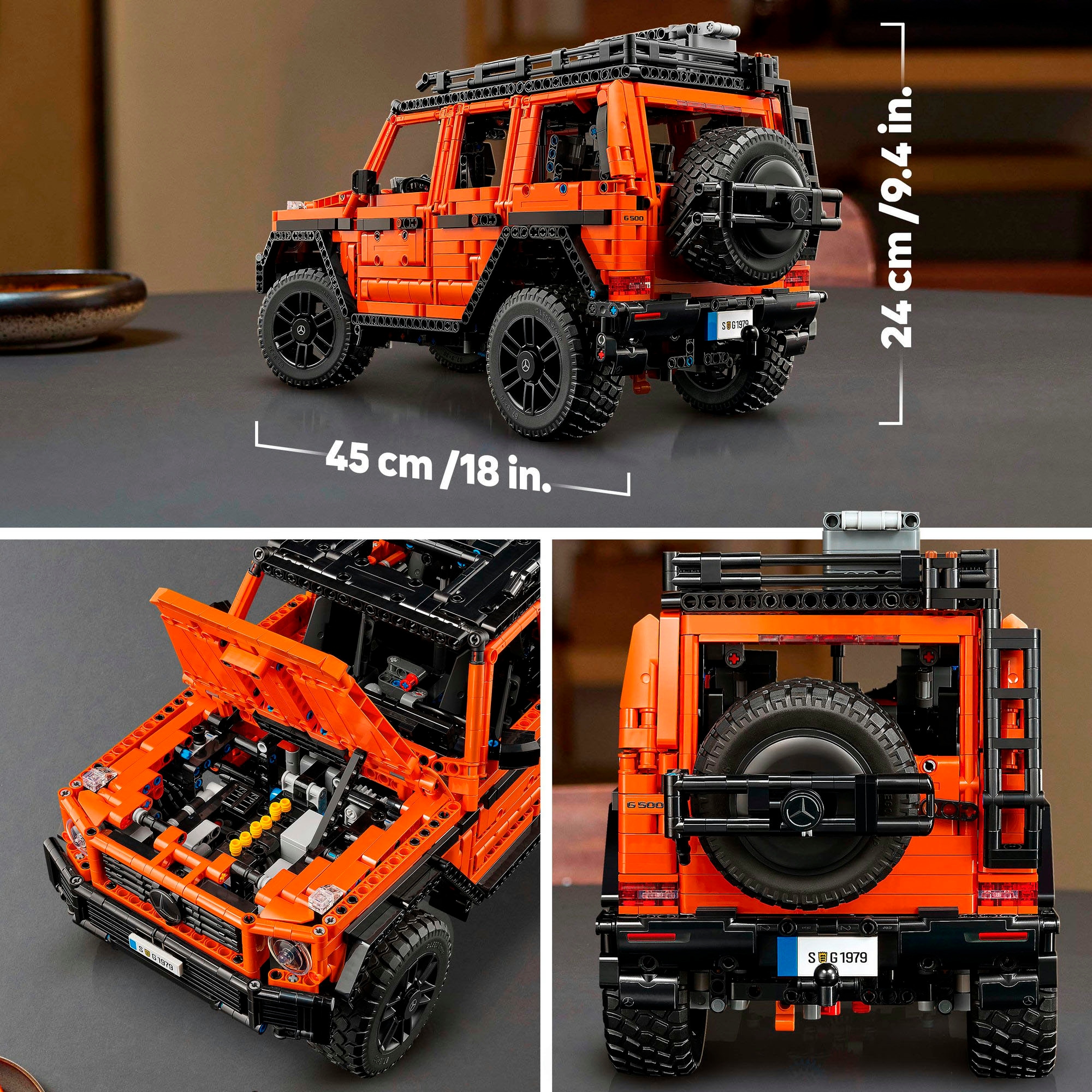 LEGO® Konstruktionsspielsteine »Mercedes-Benz G 500 PROFESSIONAL Line (42177), LEGO Technic«, (2891 St.), Made in Europe