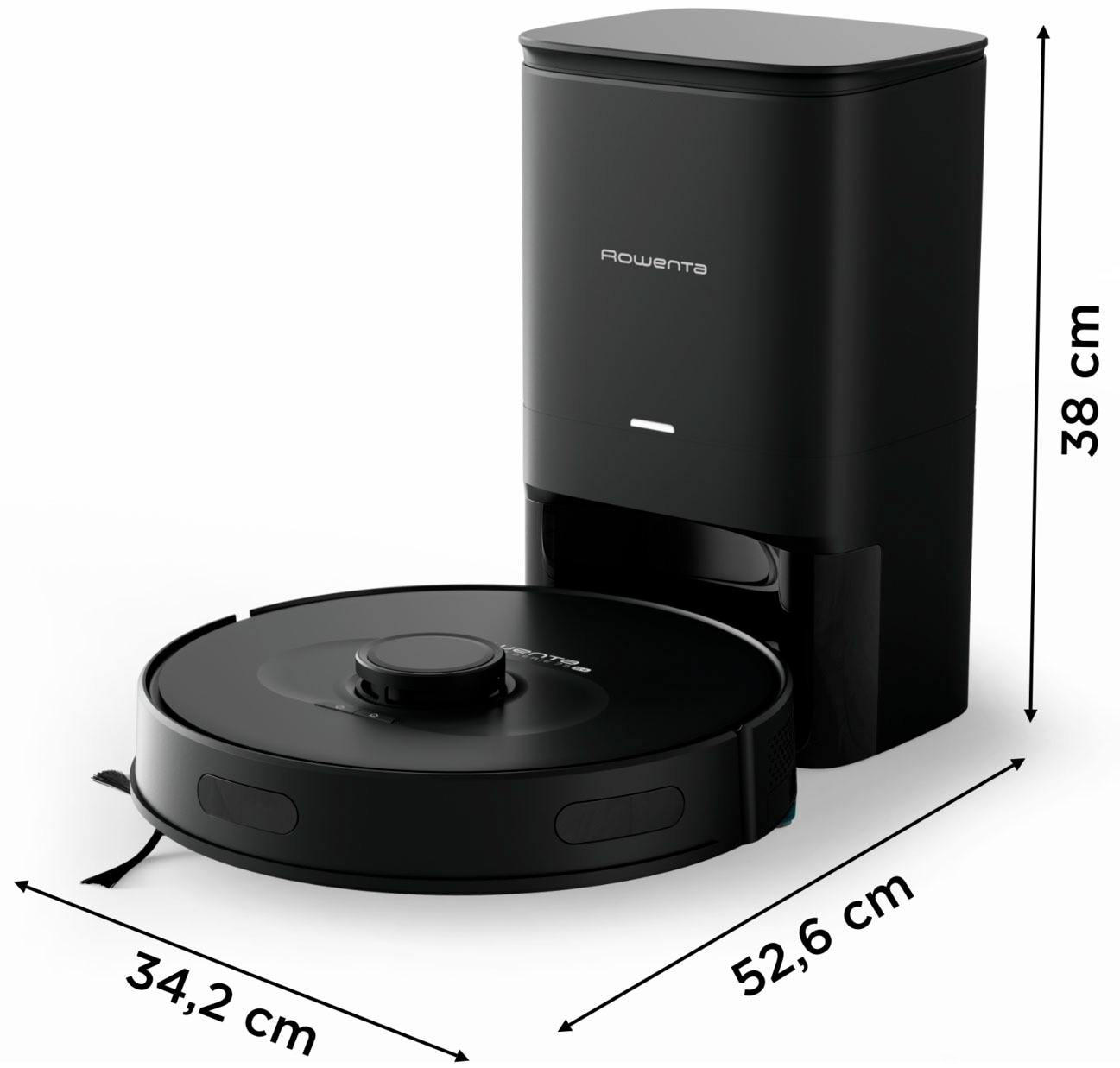 Rowenta Nass-Trocken-Saugroboter »X-Plorer 75S+ Neo, mit Wischfunktion und Absaugstation, lange Laufzeit«, 2700 Pa Saugleistung, präzise Lasernavigation, Sprachassistent, RR85E3
