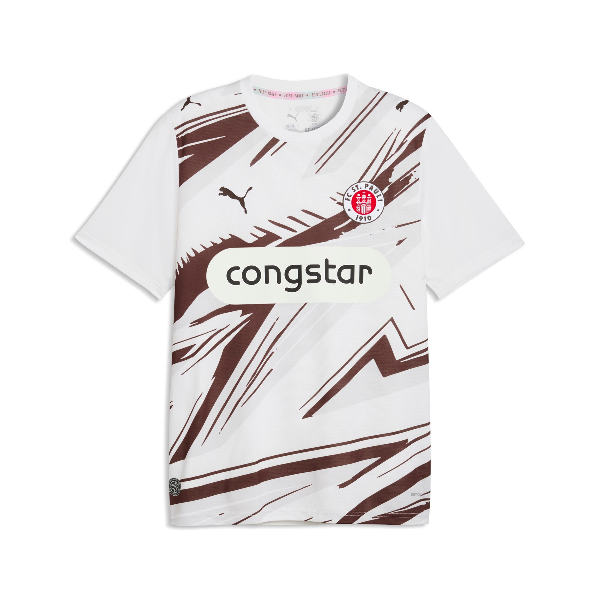PUMA Fußballtrikot »FCSP AWAY JERSEY REPLICA« mit DryCELL-Technologie, atmungsaktiv, mit Rundhalsausschnitt