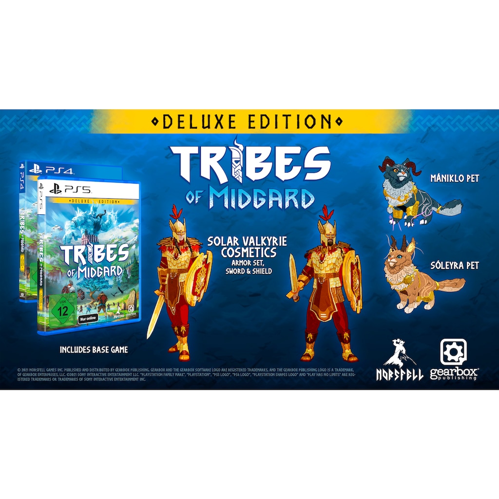 Gearbox Publishing Spielesoftware »Tribes of Midgard Deluxe Edition«, PlayStation 4