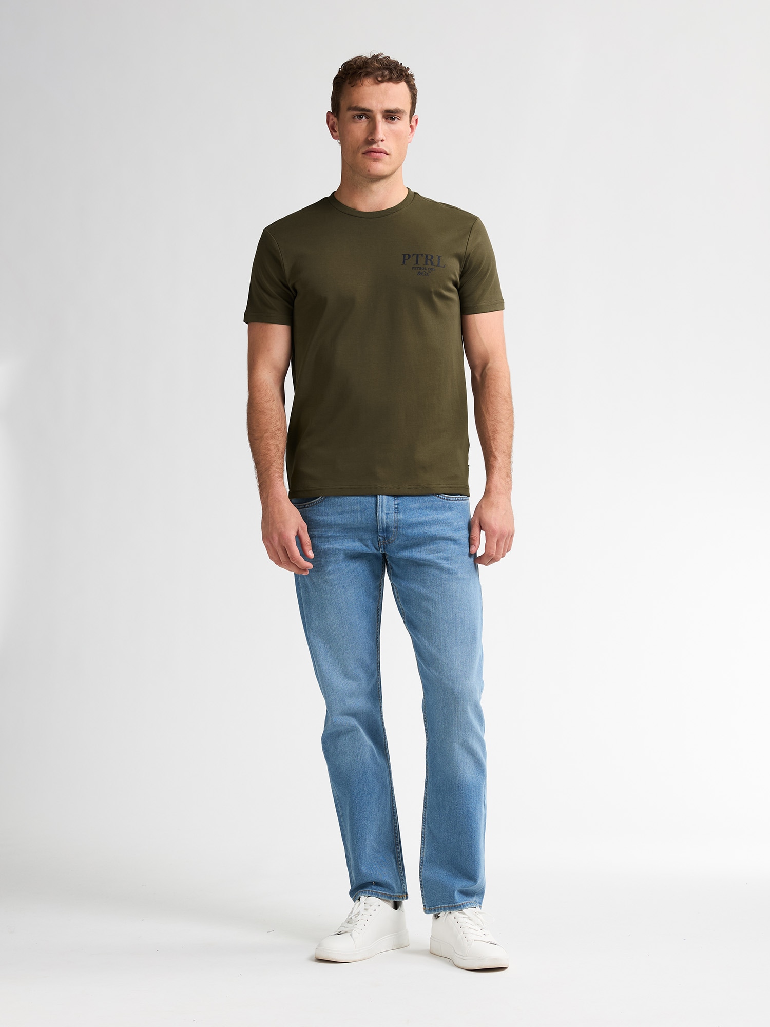 Petrol Industries T-Shirt, mit Logo Schriftzug