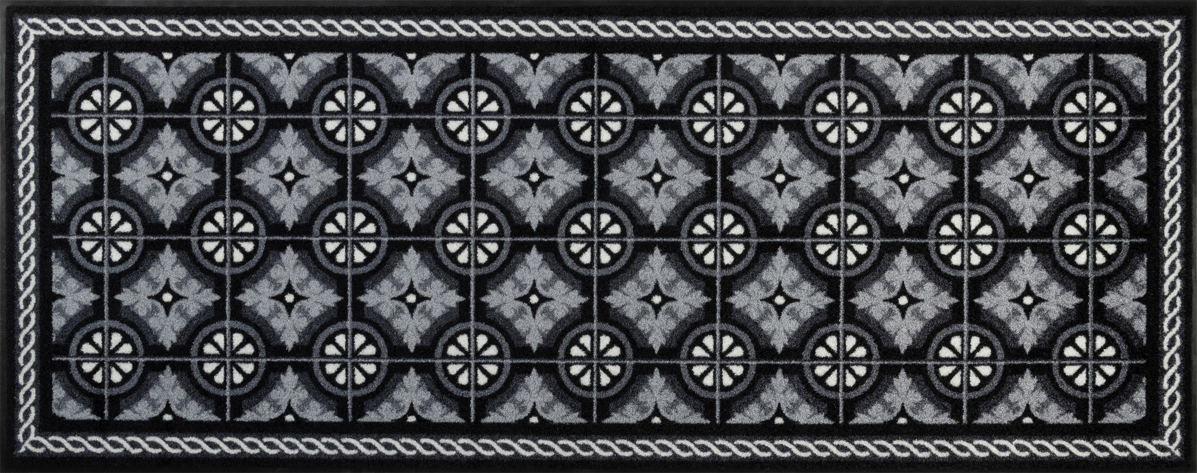 wash+dry by Kleen-Tex Läufer »Kitchen Tiles«, rechteckig, 7 mm Höhe, Schmutzfangläufer, rutschhemmend, In- und Outddor geeignet, waschbar, ideal in Diele & Flur