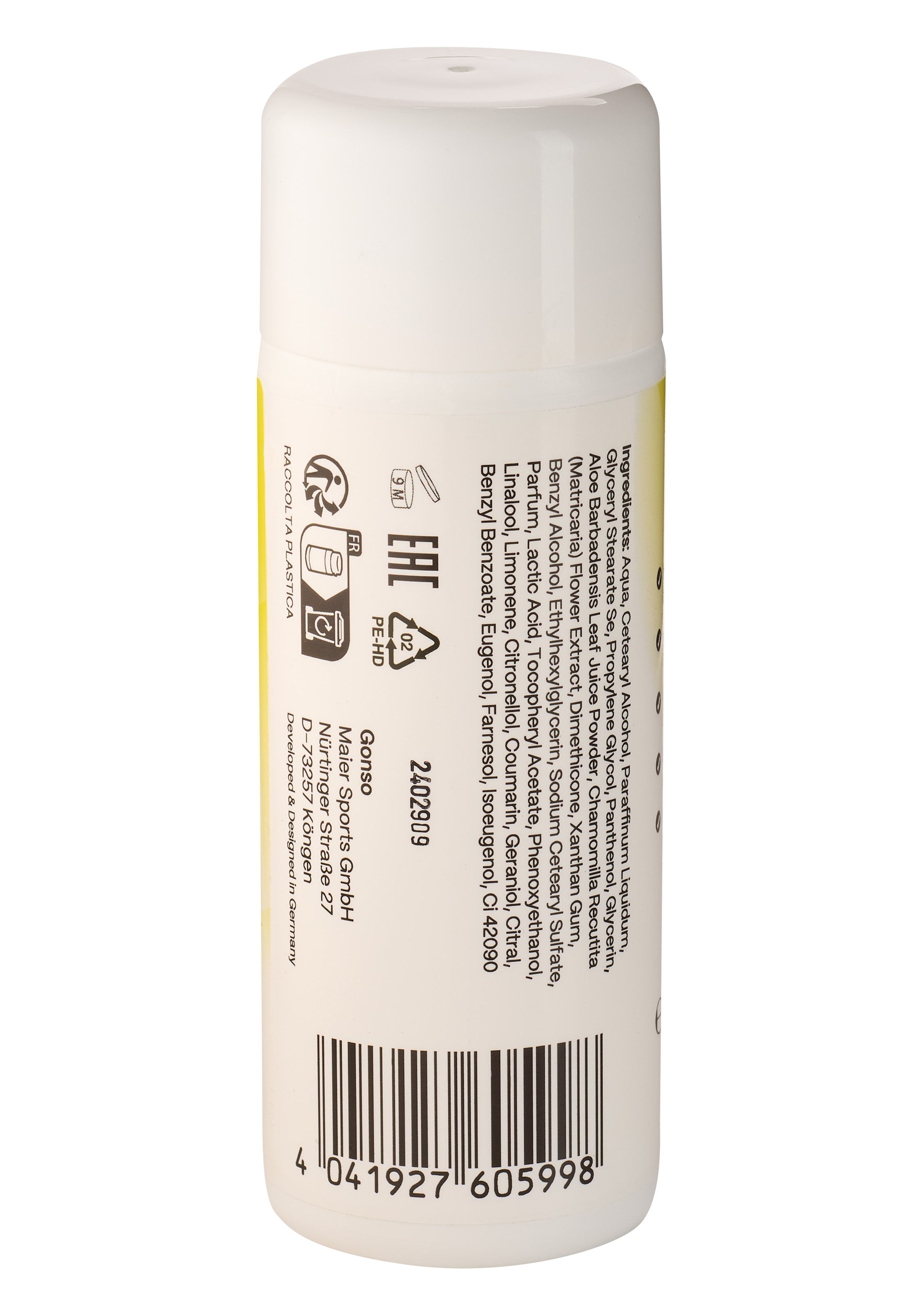 Gonso Hautcreme »Chamois Cream« Sitzcreme beugt Wundscheuern vor, aus Vitamin E, Kamille + Aloe- Ölen