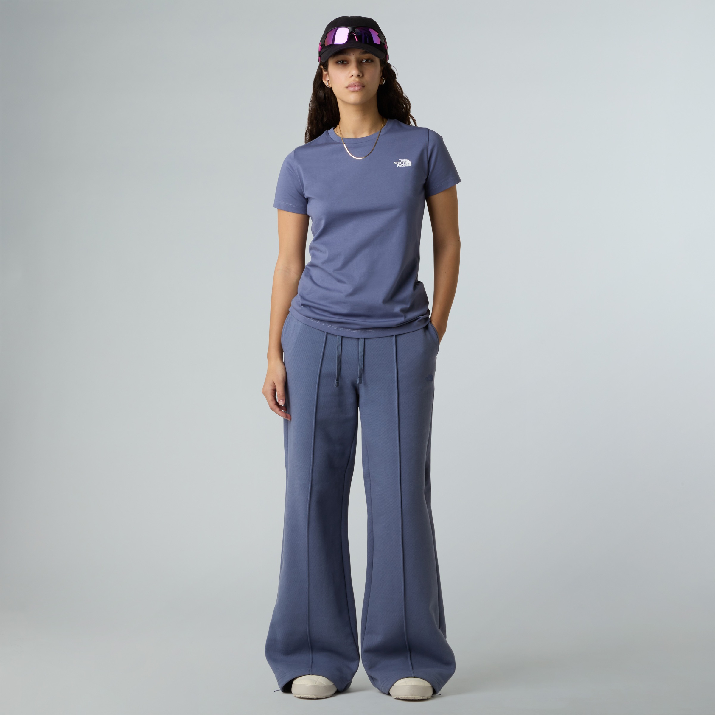 The North Face T-Shirt »W S/S SIMPLE DOME SLIM TEE«, (1 tlg.)