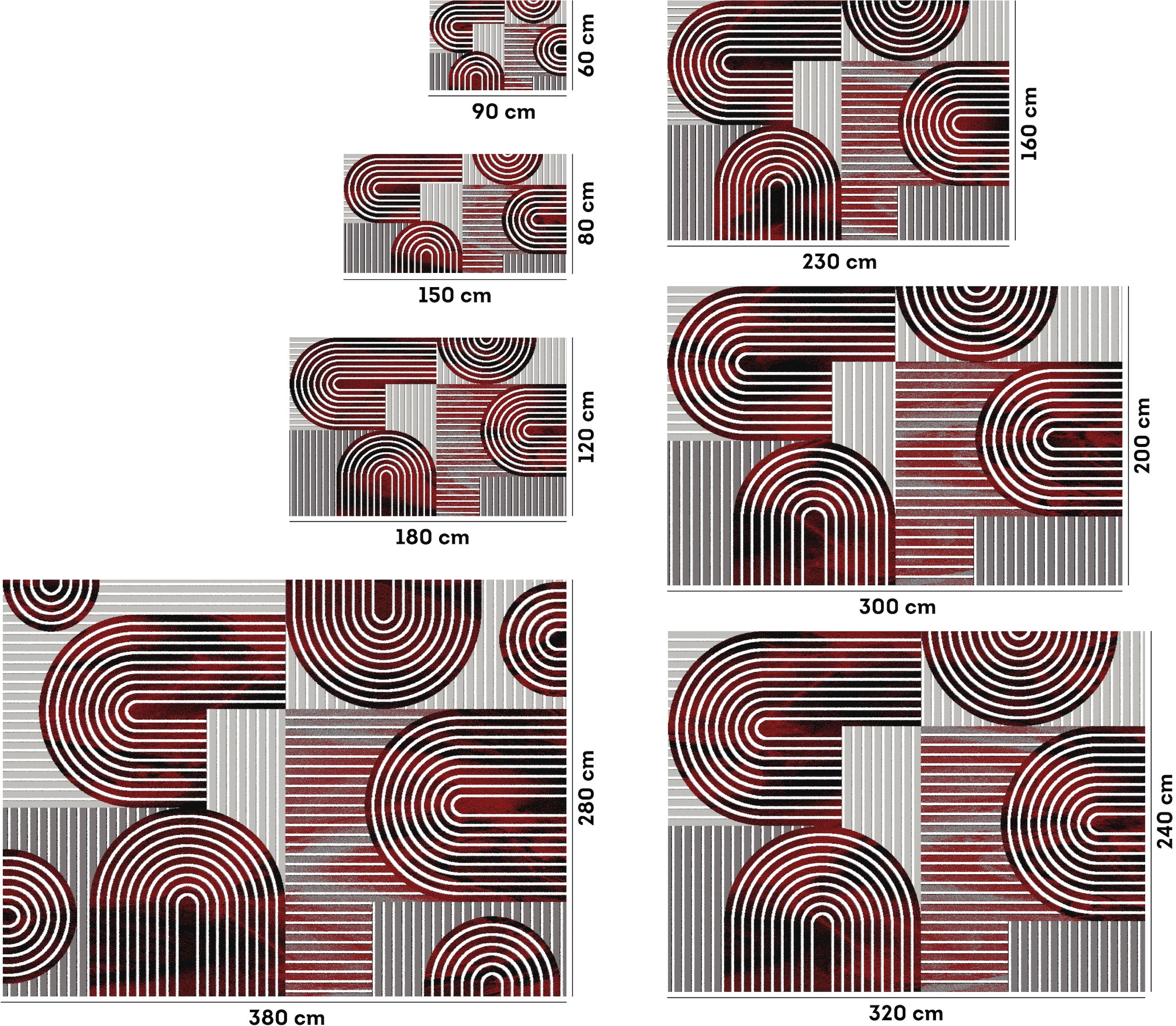 OTTO home Teppich »Lysandra« rechteckig 8 mm Höhe 3D-Effekt, softer Kurzflor, pflegeleicht, leichter Glanz, Scandi-Look