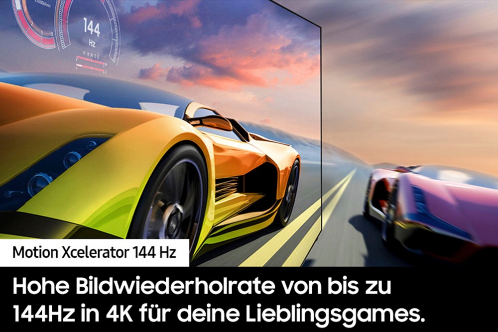 Samsung QLED Mini LED-Fernseher »GQ98QN90DAT«, 4K Ultra HD, Smart-TV, Neural Quantum 4K AI Gen2 Prozessor, Gaming Hub, bis zu 144Hz