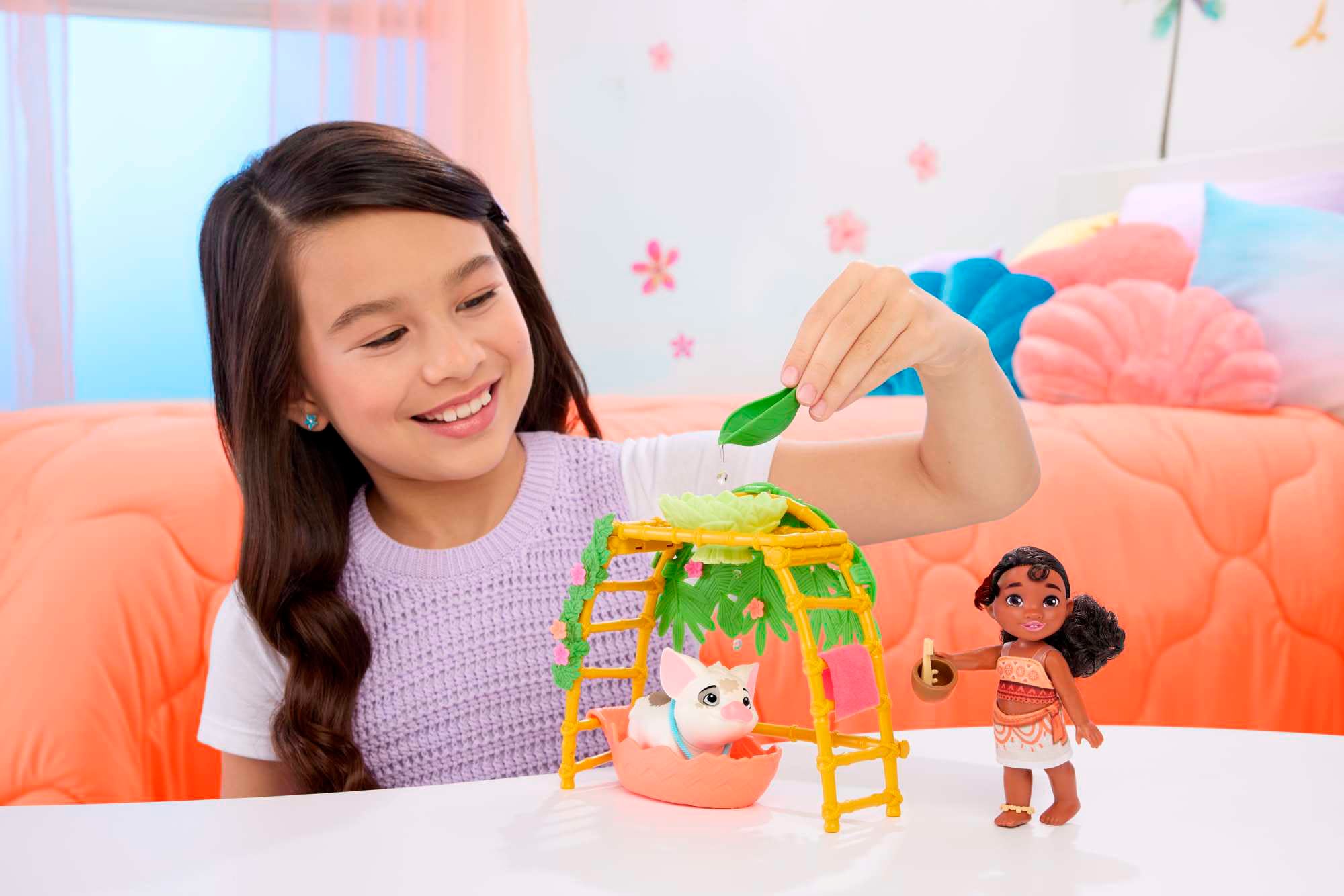 Mattel® Anziehpuppe »Disney Vaiana 2 Badespaß Spielset«