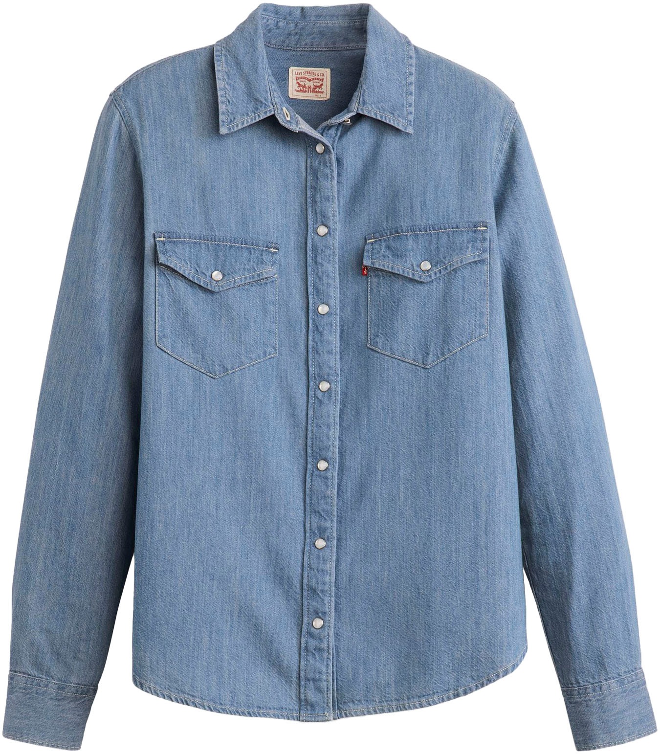 Levi's® Jeansbluse »ESSENTIAL WESTERN«, mit Brusttaschen mit Druckknöpfen