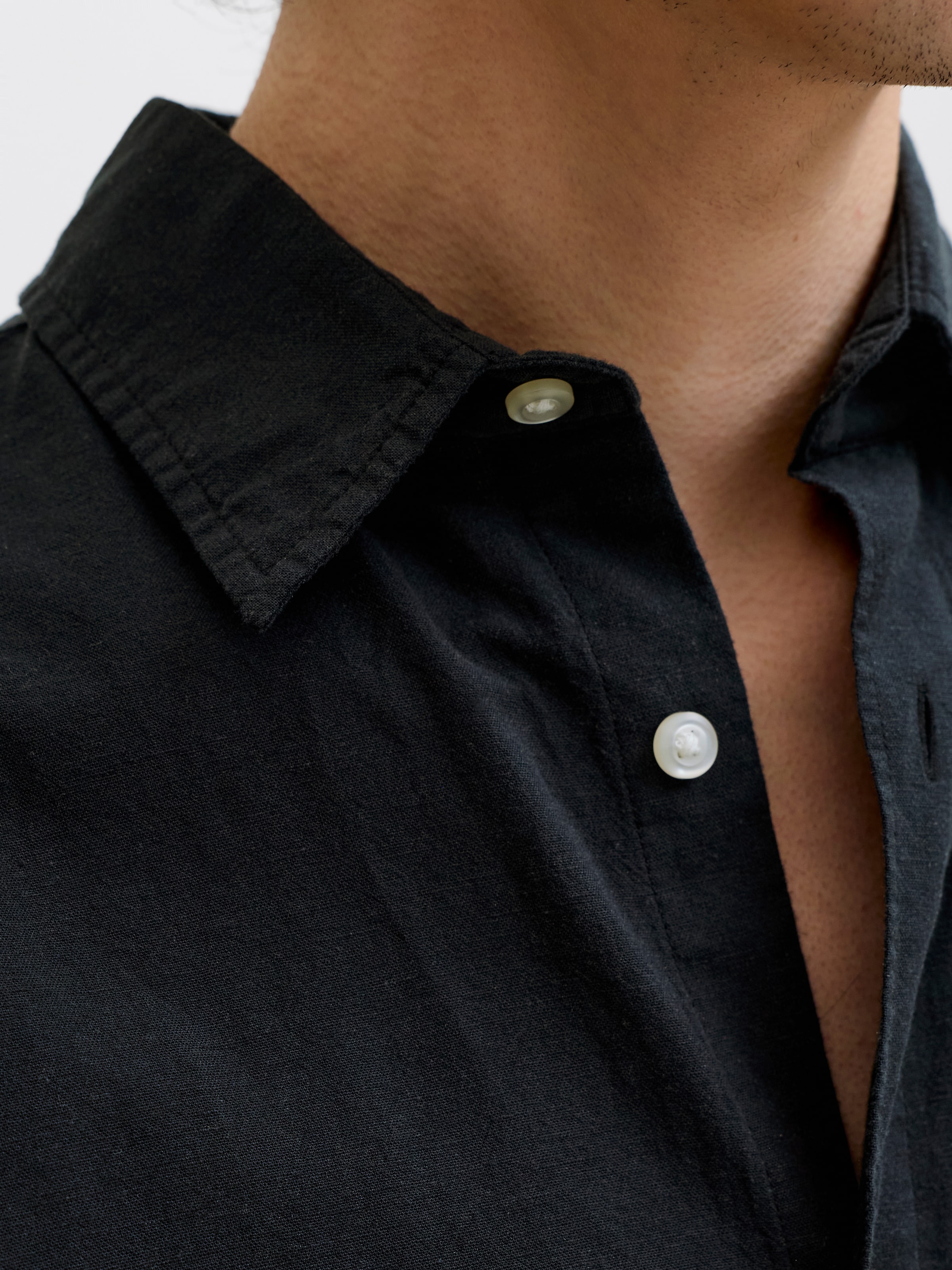 Jack & Jones PlusSize Kurzarmhemd »JJEBREEZE LINEN BLEND SHIRT S/S SN PLS« mit Leinen, regular fit