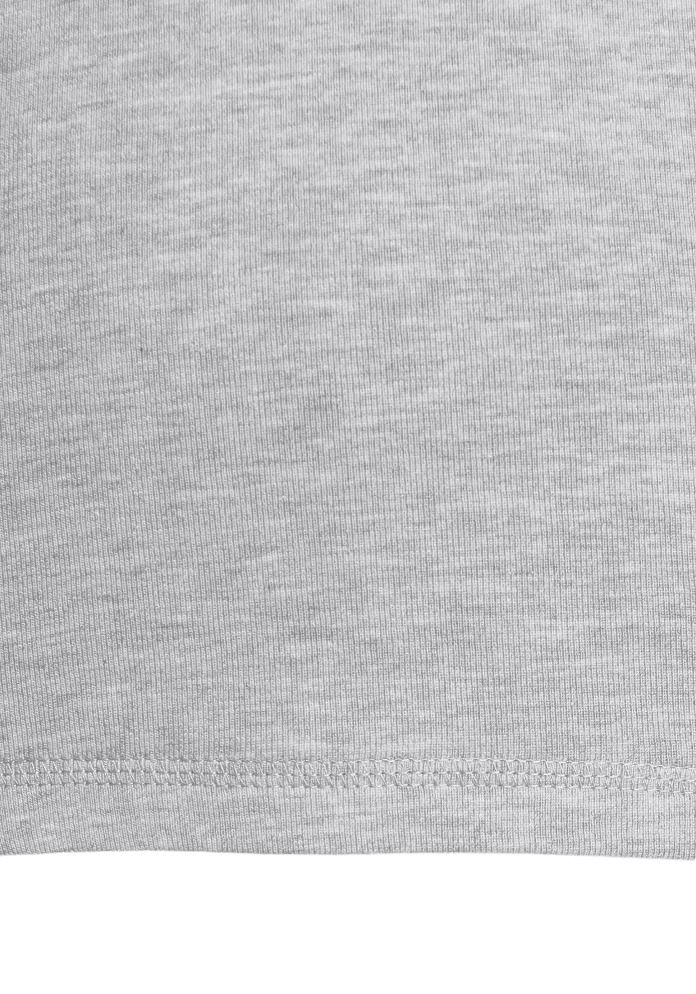 Flashlights 2-in-1-Langarmshirt, figurbetonte Passform, Rundhalsausschnitt, elastisches Material