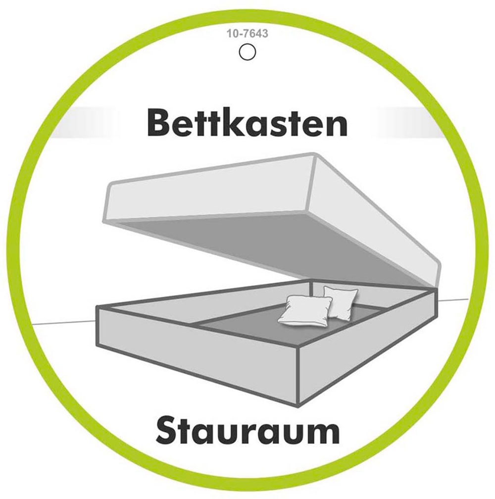 Jockenhöfer Gruppe Boxspringbett »Casa Grande in der Breite 240cm, Familienbett mit riesigem Bettkasten«, 7-Zonen-TTFK-Matratze, KS-Topper, verschiedene Härtegrade wählbar