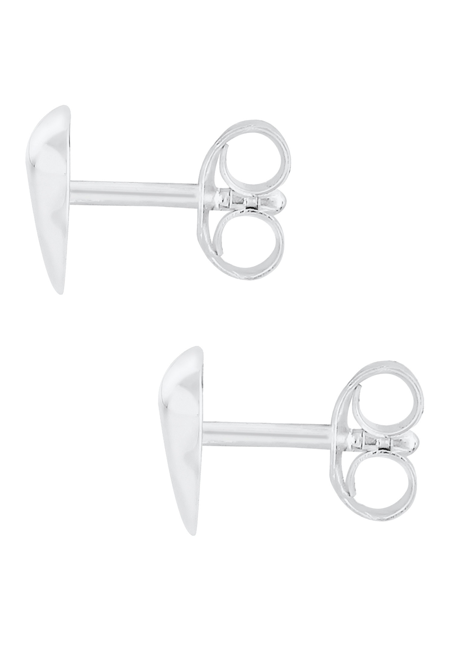 Elli Paar Ohrstecker »Ohrringe Herz Liebe Basic Filigran 925 Sterling Silber«