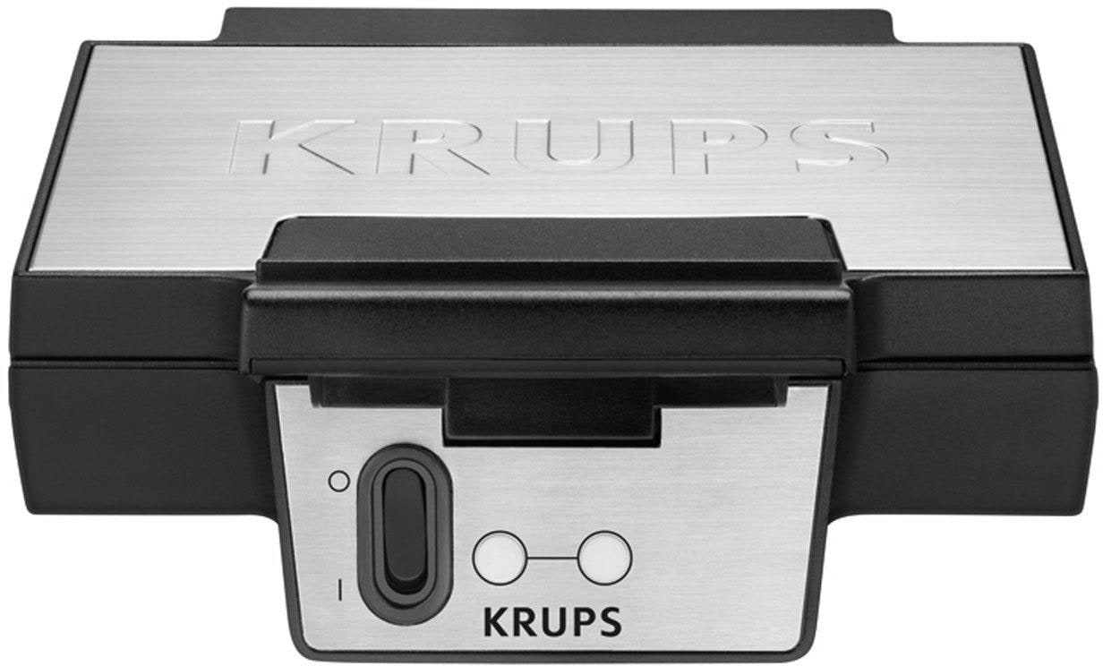 Krups Waffeleisen »FDK251«, 850 W, 2 Belgische Waffeln gleichzeitig, antihaftbeschichtete Platten