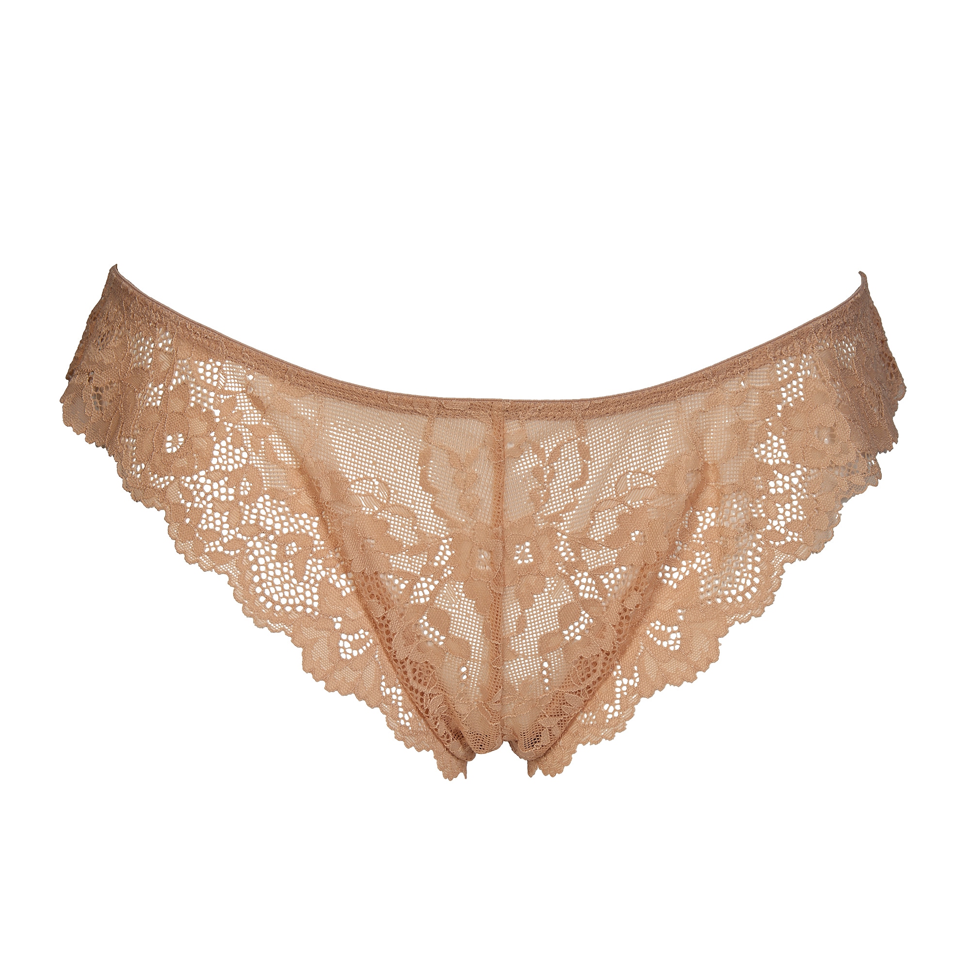 After Eden Brasilslip mit floraler Spitze, feminin, bequem, weich, elastisch, eng