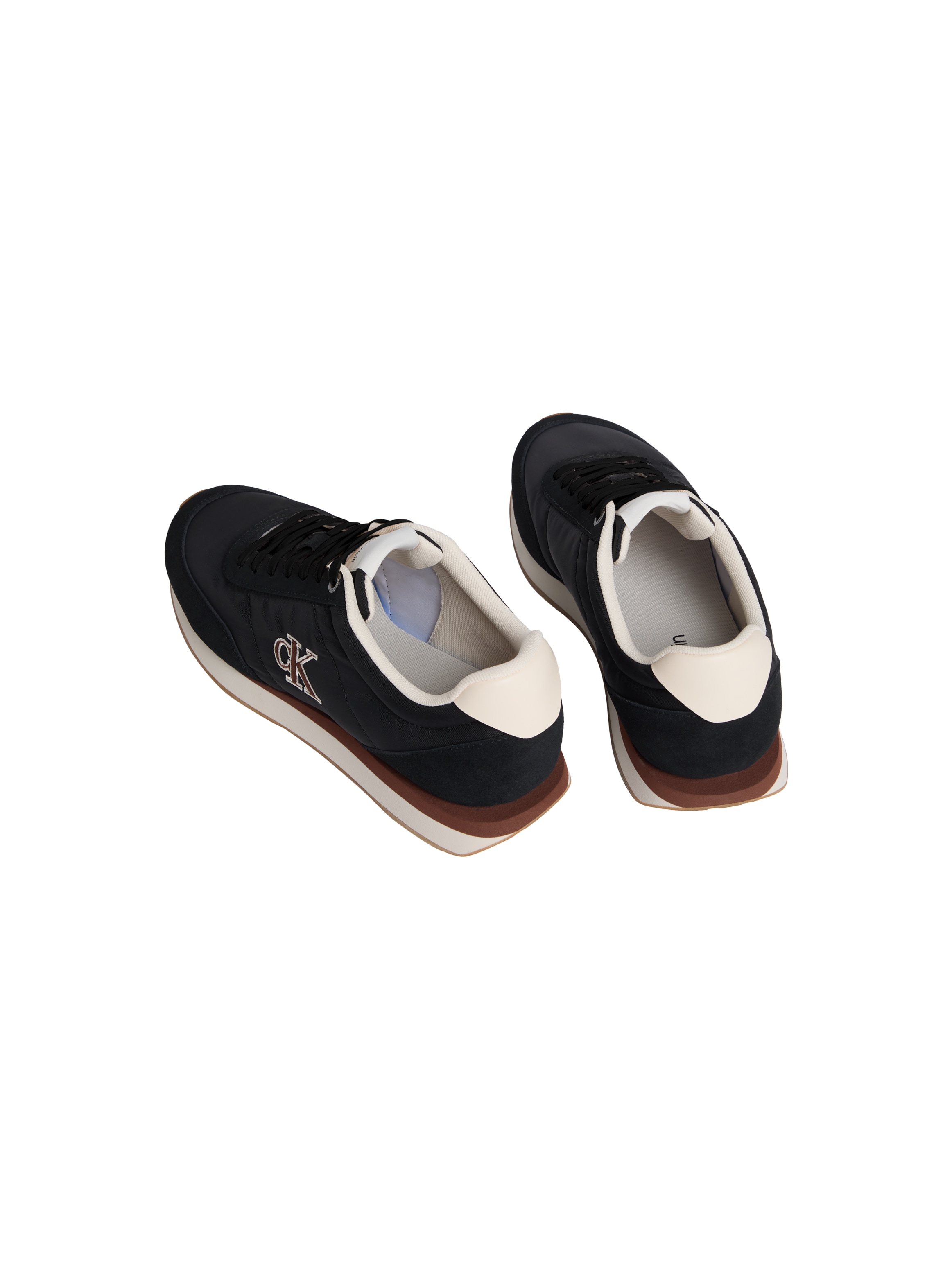 Calvin Klein Jeans Sneaker »RETRO RUNNER ESS MIX MAT«  Freizeitschuh, Halbschuh, Schnürschuh mit Logo-Emblem