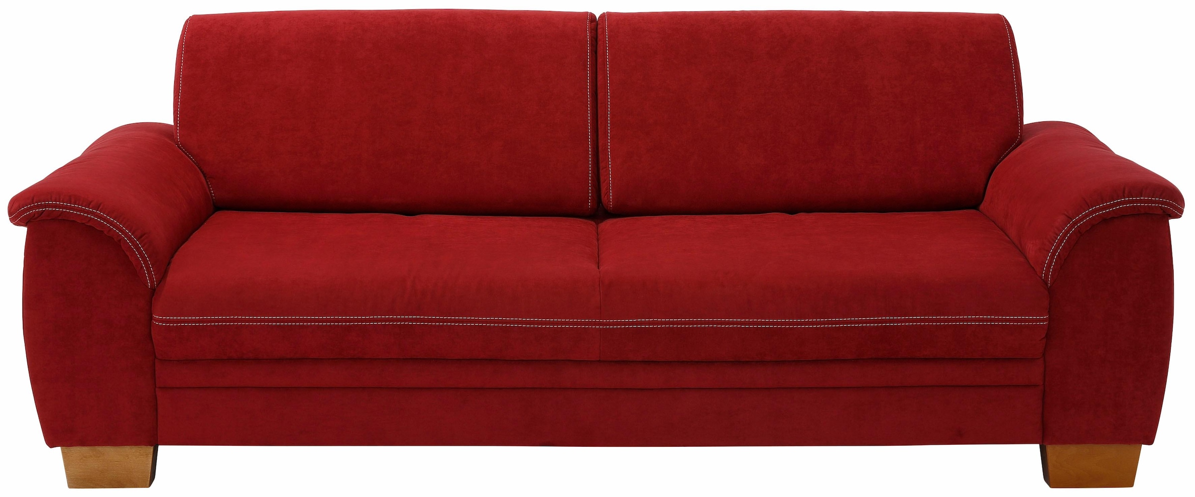 Home affaire 3,5-Sitzer »Husum« mit Sitztiefenverstellung, Kontrastnaht und Federkern