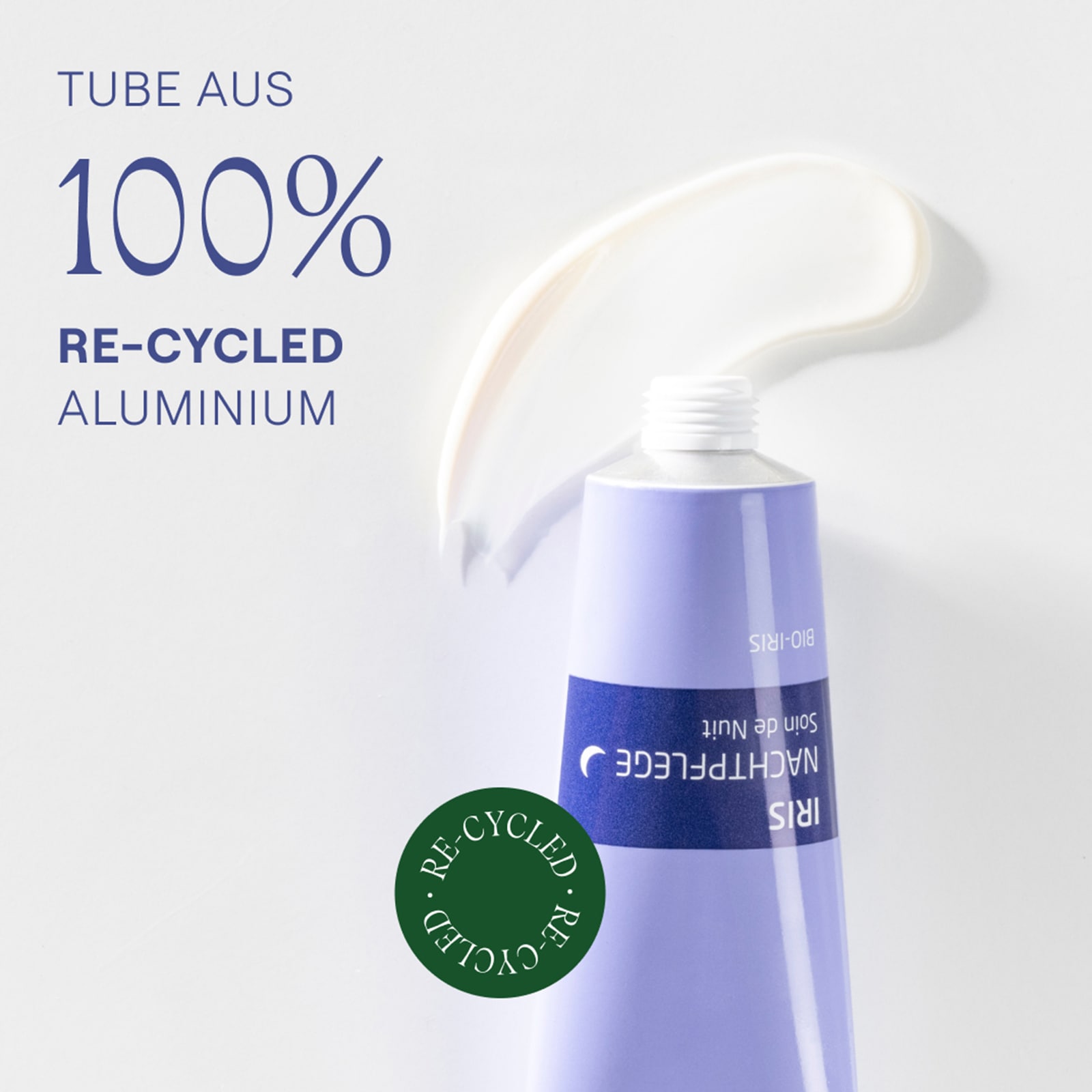 WELEDA Feuchtigkeitscreme »Weleda Iris Nachtpflege« für normale bis Mischhaut, feuchtigkeitsspendend, entspannend