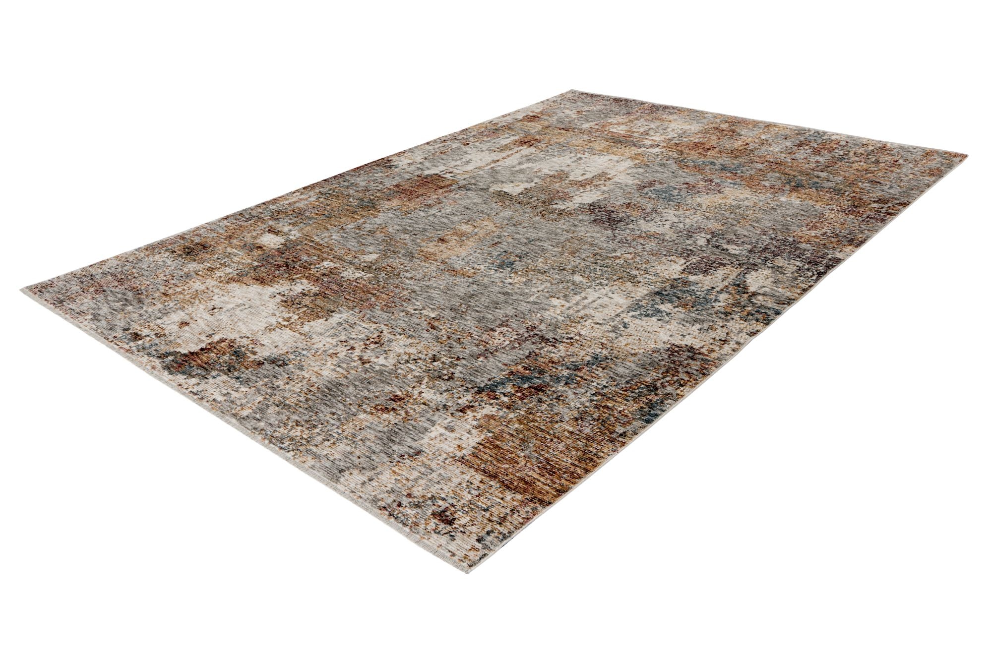 Kayoom Teppich »Pono 719« rechteckig 10 mm Höhe Kurzflor, Vintage, Modernes Muster, Fußbodenheizungsgeeignet