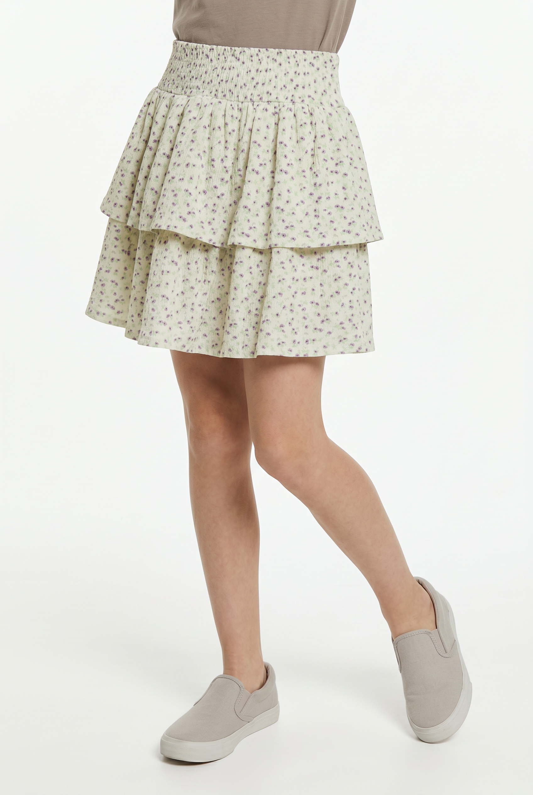 s.Oliver Junior Minirock mit Blumen-Muster, für Girls
