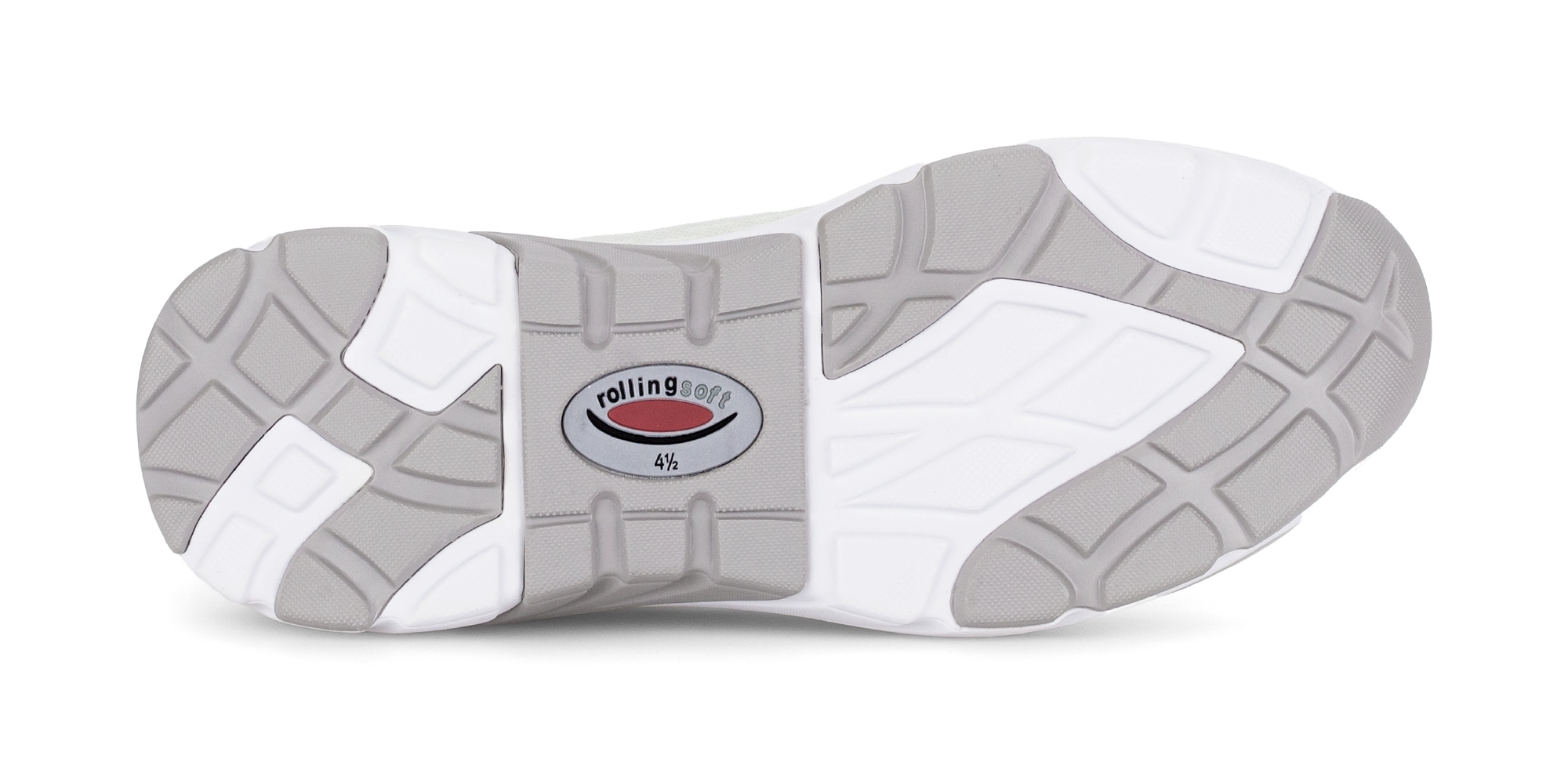 rollingsoft Keilsneaker  , Freizeitschuh, Halbschuh, Schnürschuh mit Logo an der Ferse, G-Weite