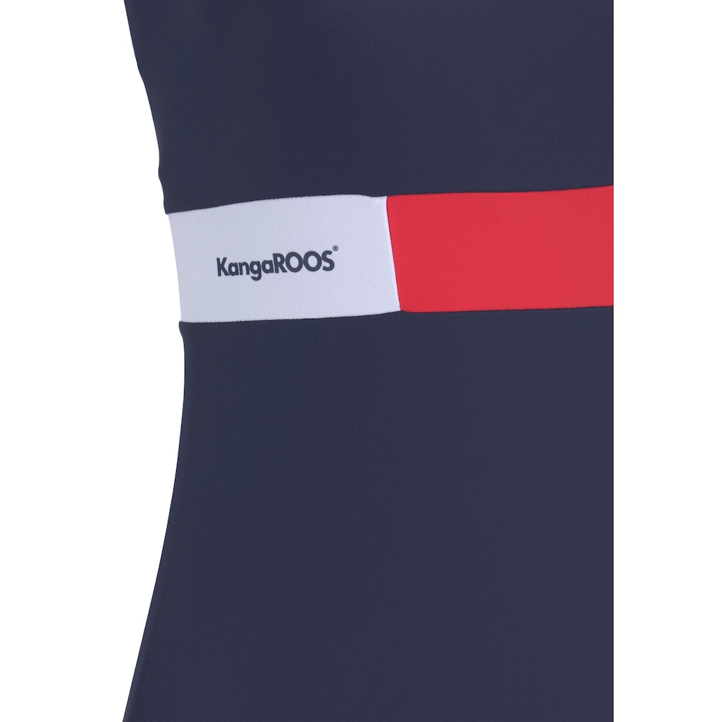 KangaROOS Badeanzug »Energy«, Mit Logo-Schriftzug