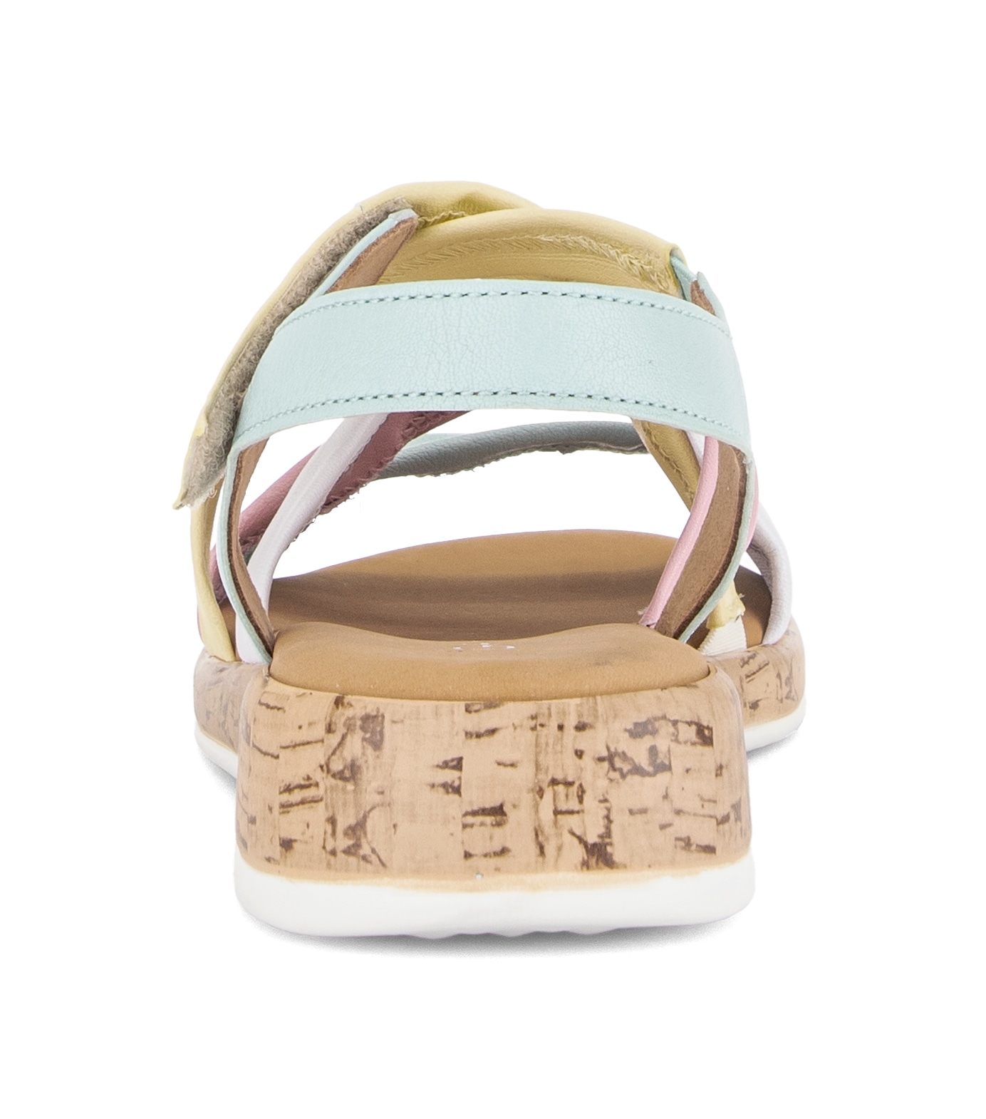 Gabor Riemchensandale »Rhodos«  Sandalette, Sommerschuh im Kontrast-Look, G-Weite