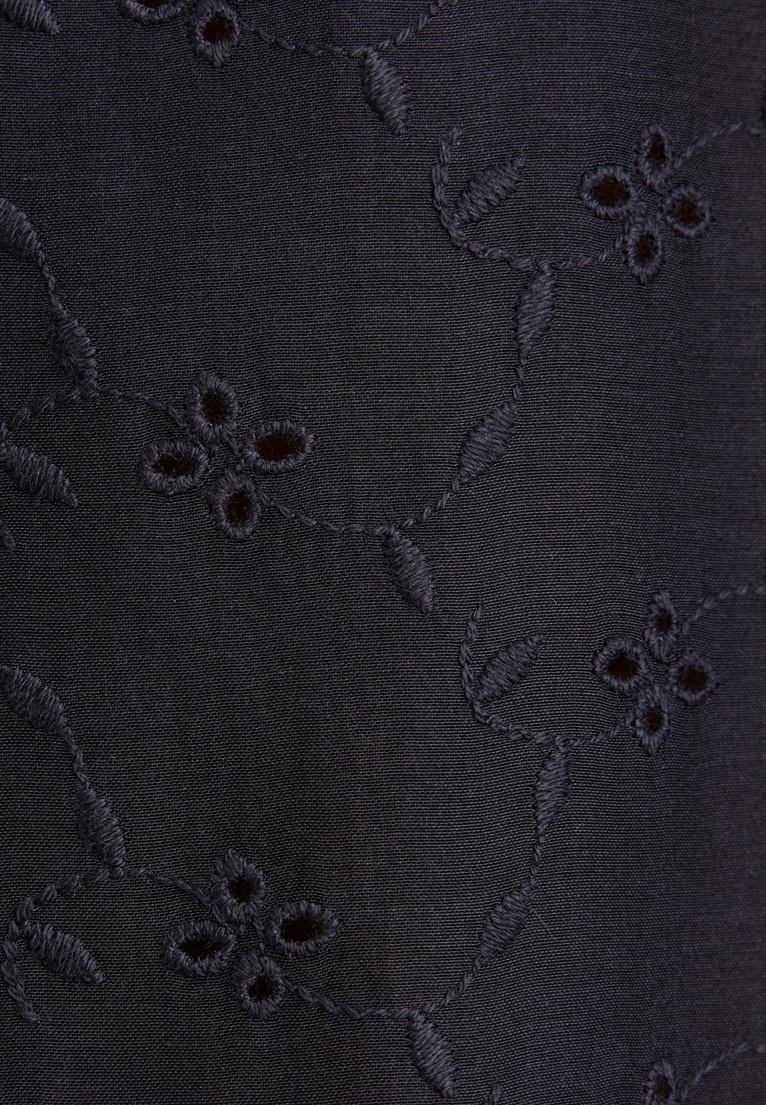 seidensticker Hemdbluse 1/1 Kragen Stickerei